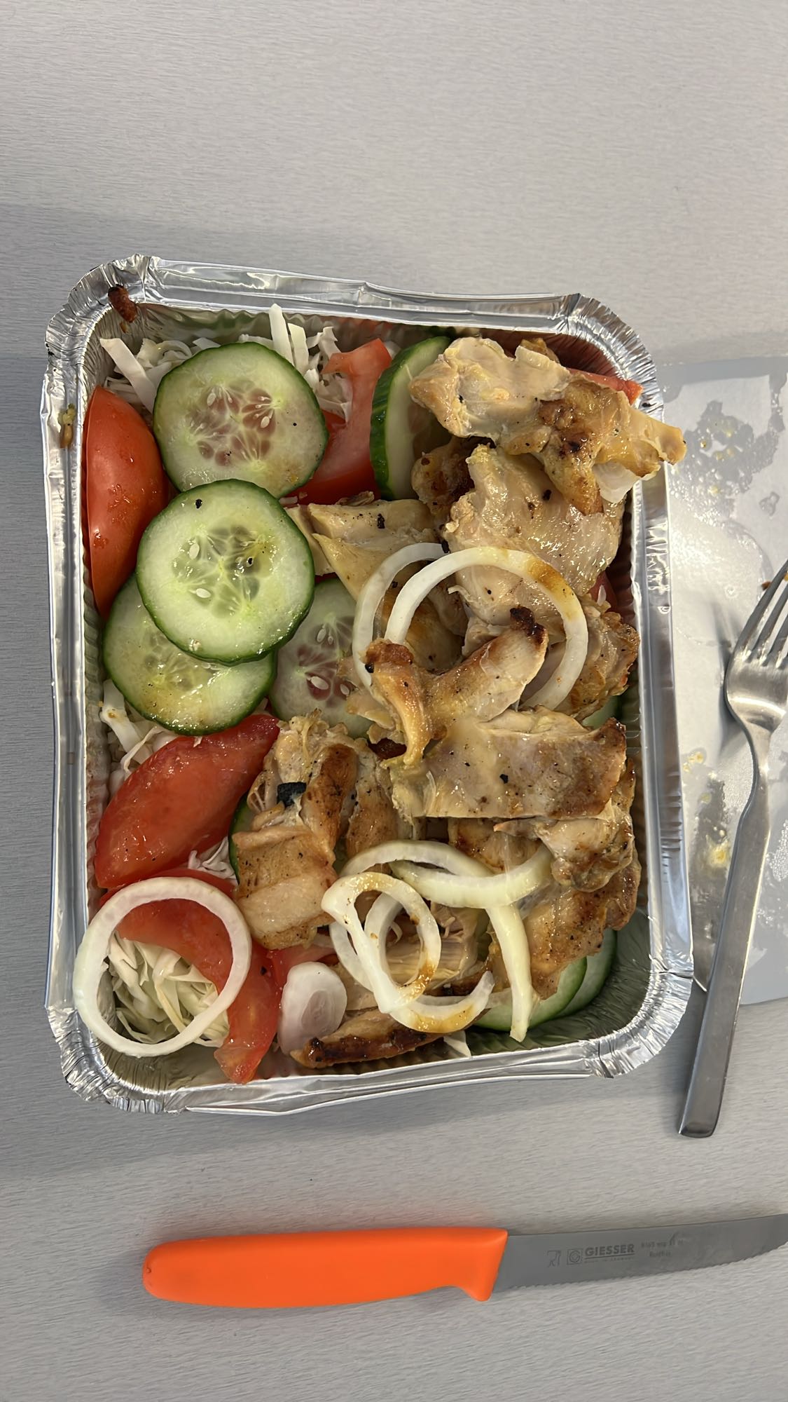 Sałatka z kurczakiem