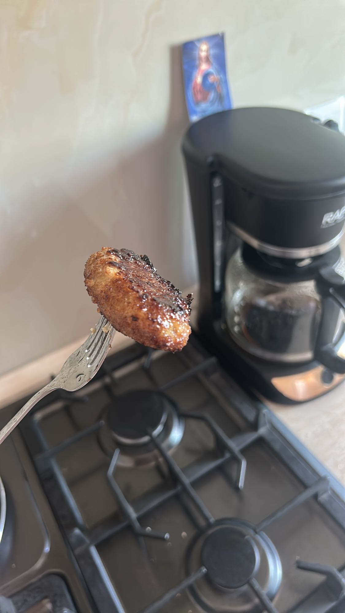 Котлета жареная