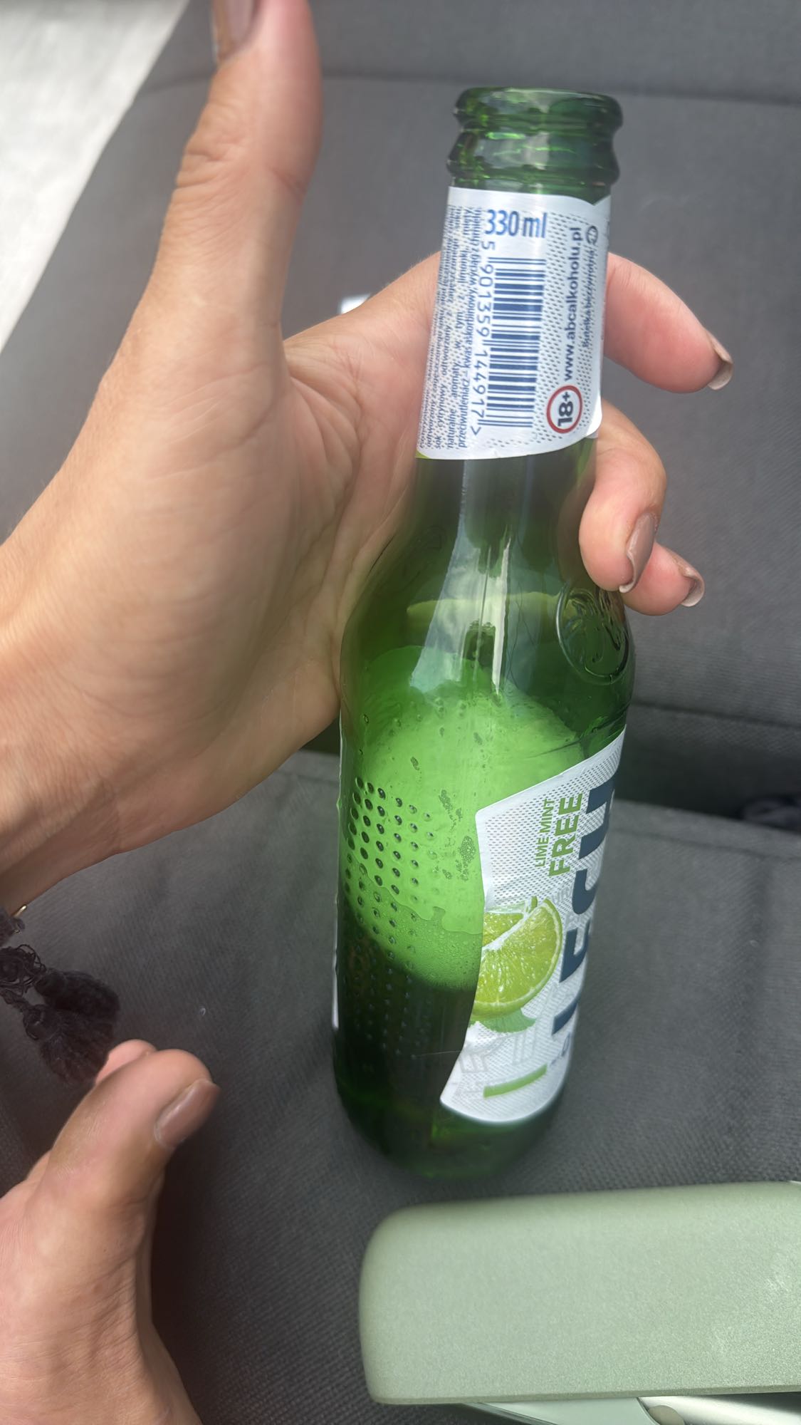 piwo bezalkoholowe limonka