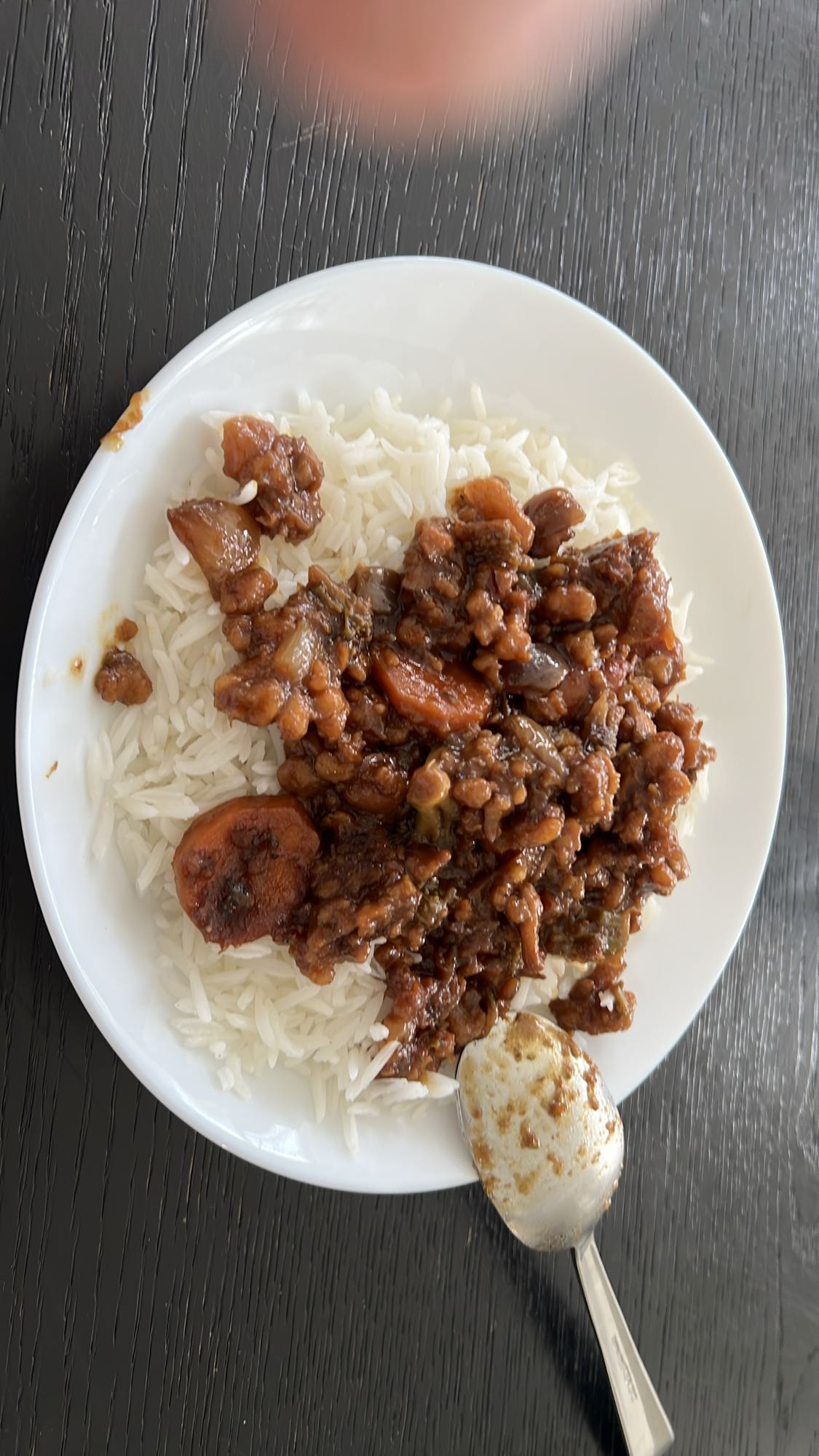 Ris med grönsaksgryta