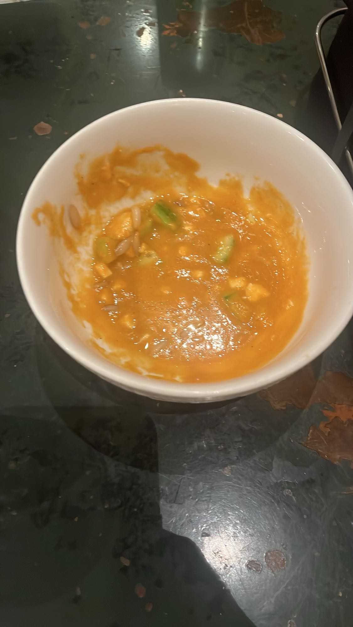 Soupe tomate au poulet