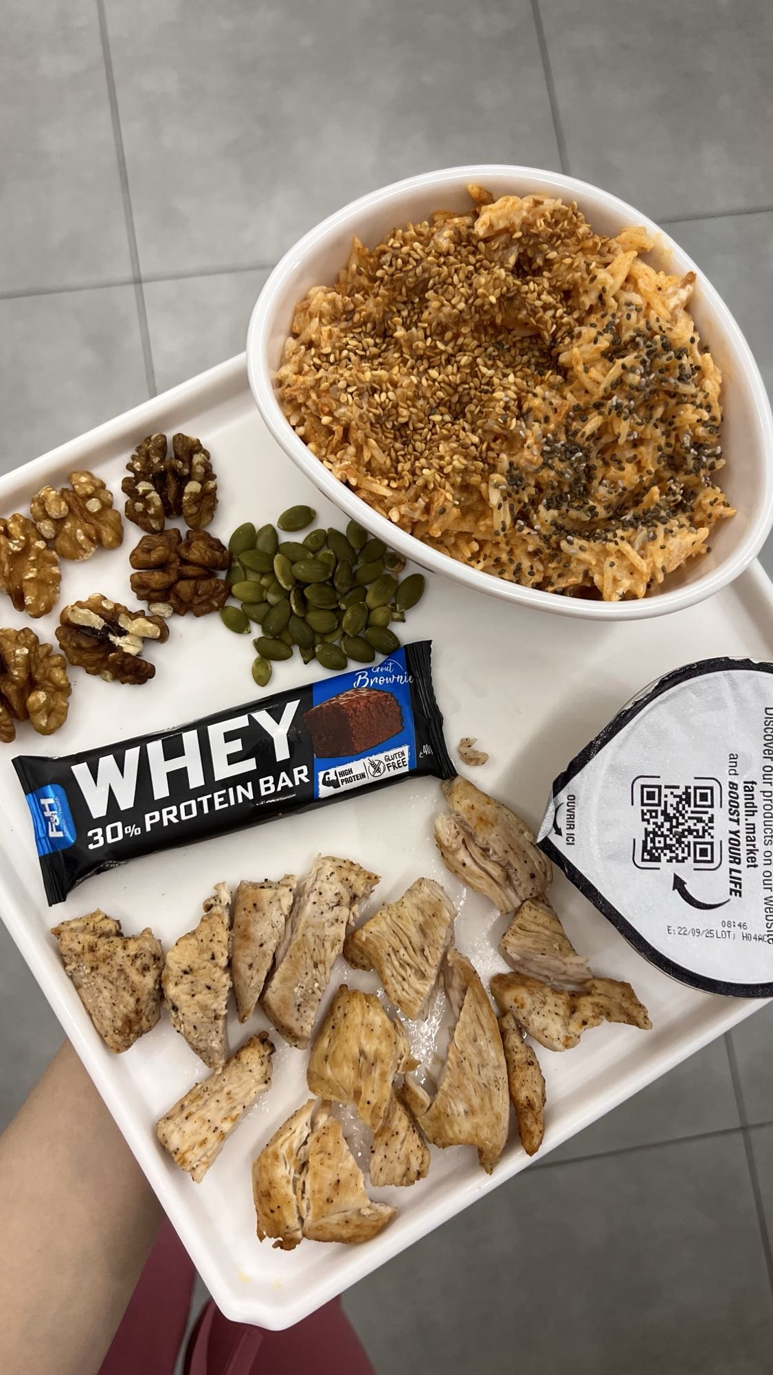 Repas protéiné complet