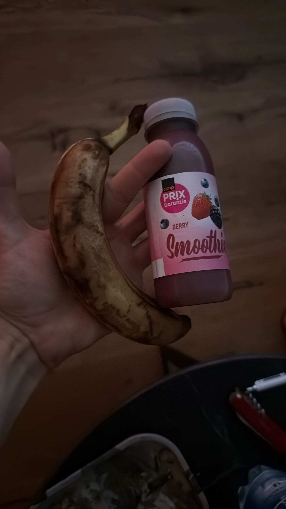 Banane & Beeren-Smoothie