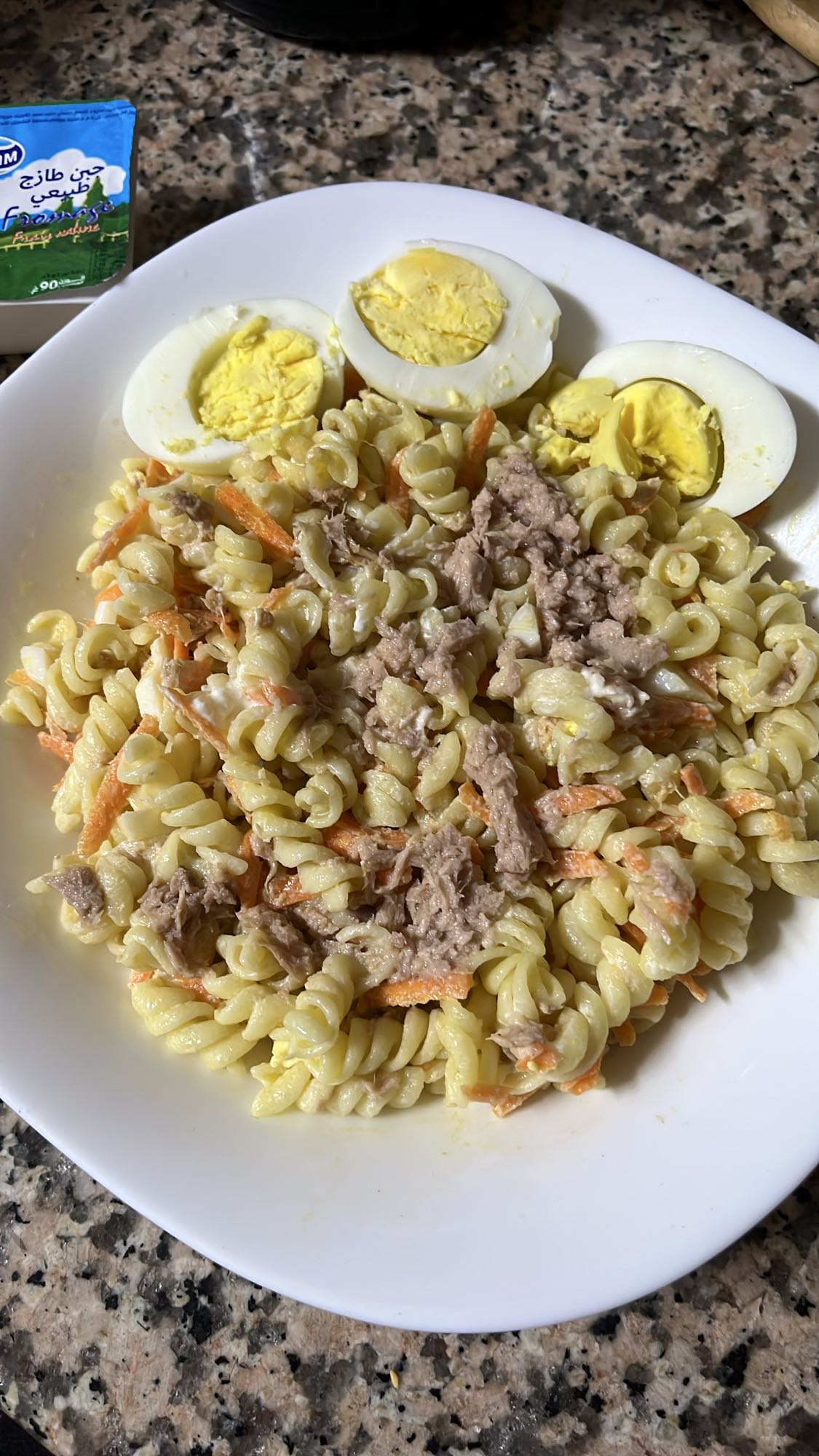 Salade de pâtes au thon