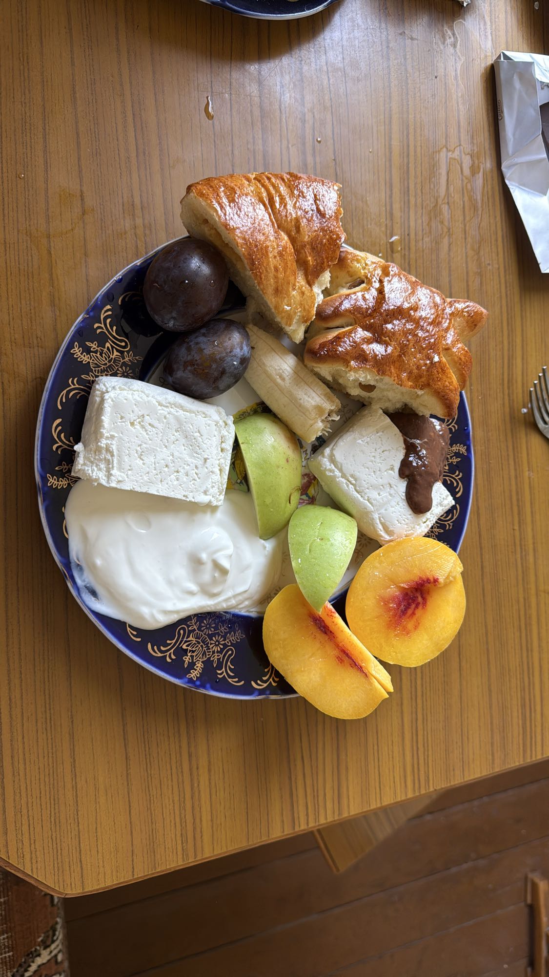 Fruit and Pastry Plate