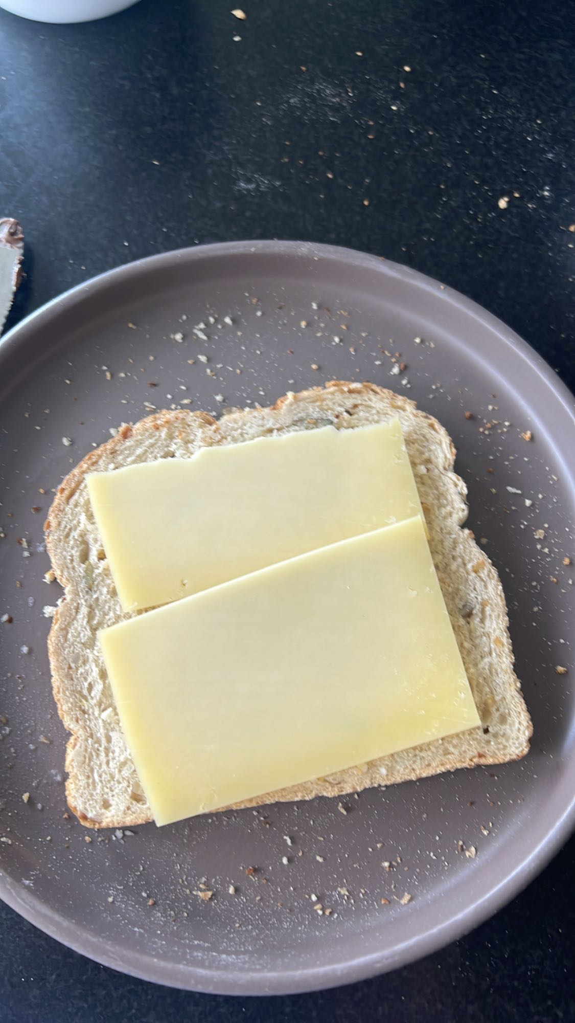 Kaas op volkorenbrood