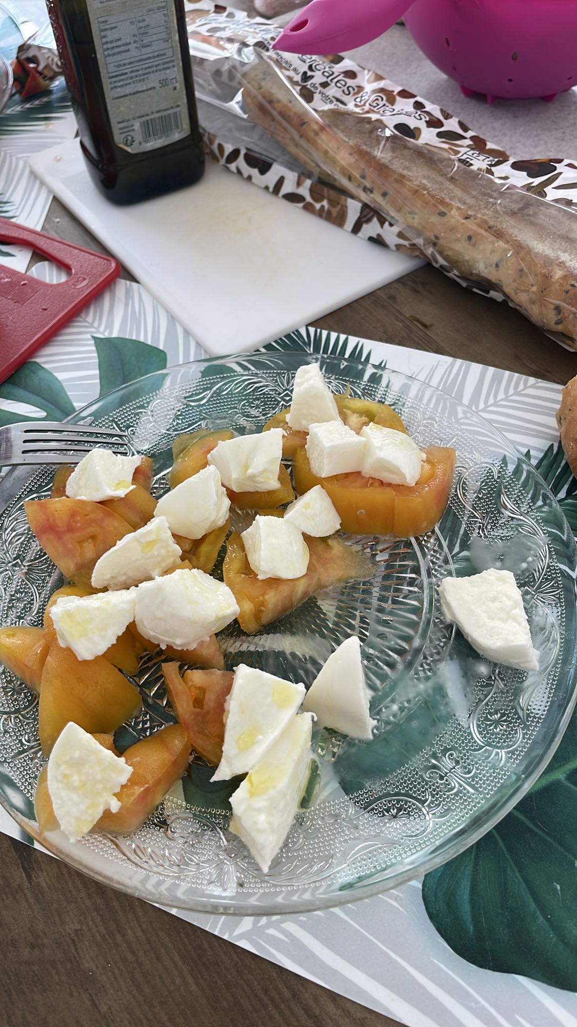 Salade tomate mozzarella