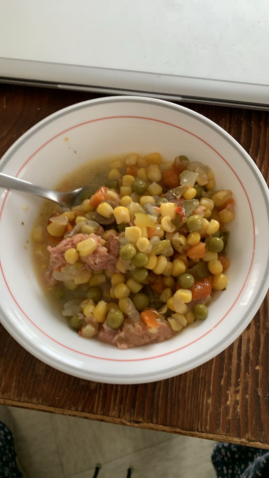 Ragoût de légumes au thon