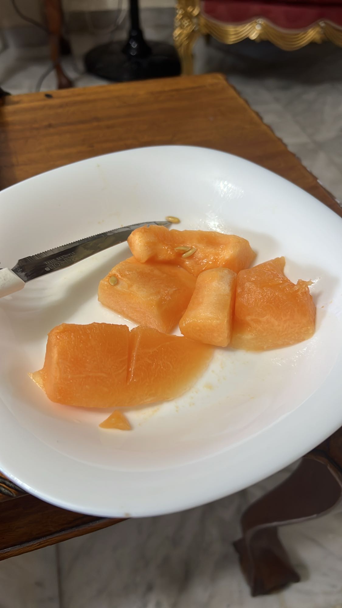 Cantaloupe Slices