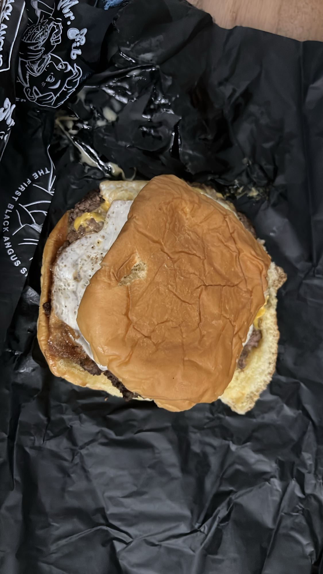 Burger with Egg & Cheese