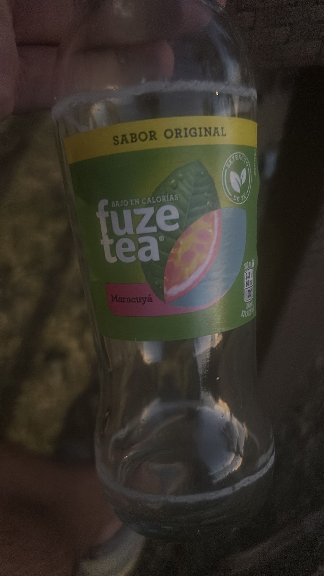 té maracuyá bajo calorías