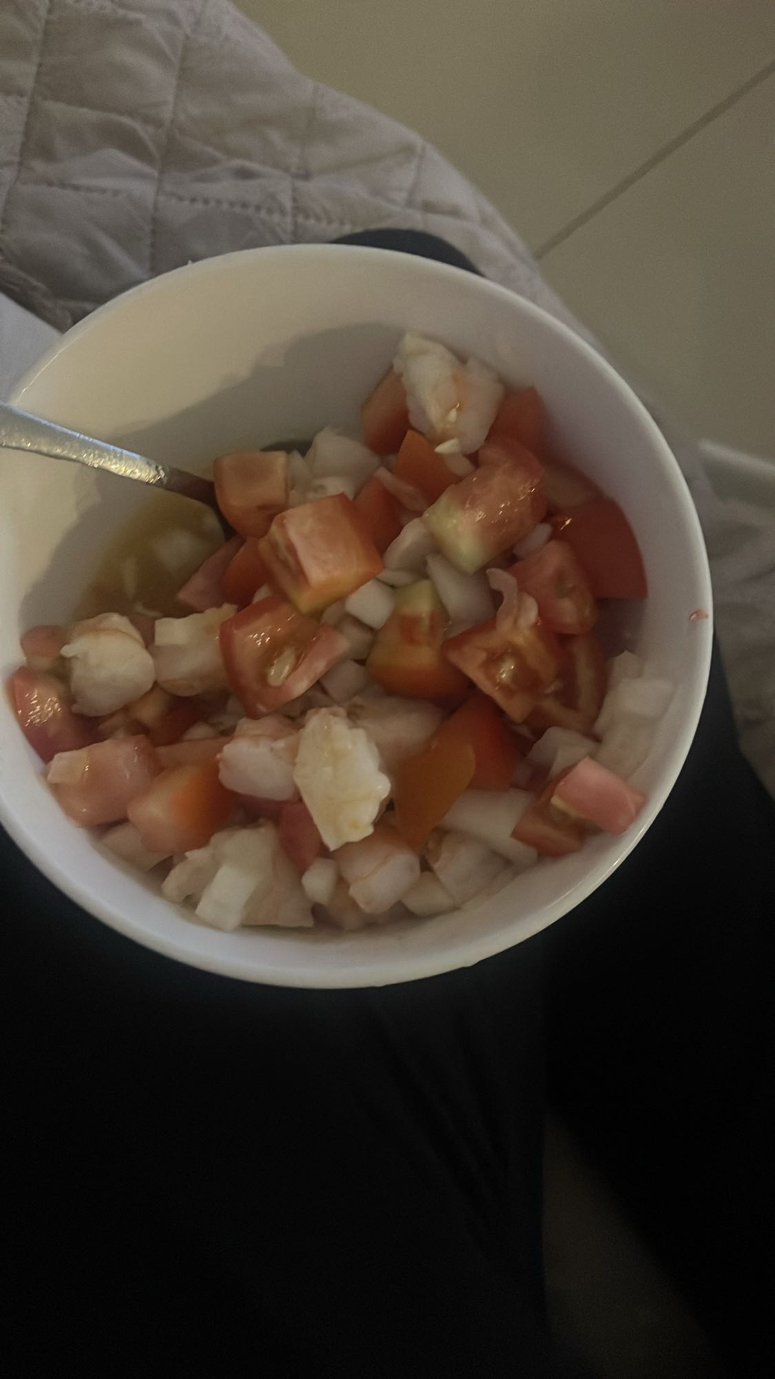 ensalada de camarón