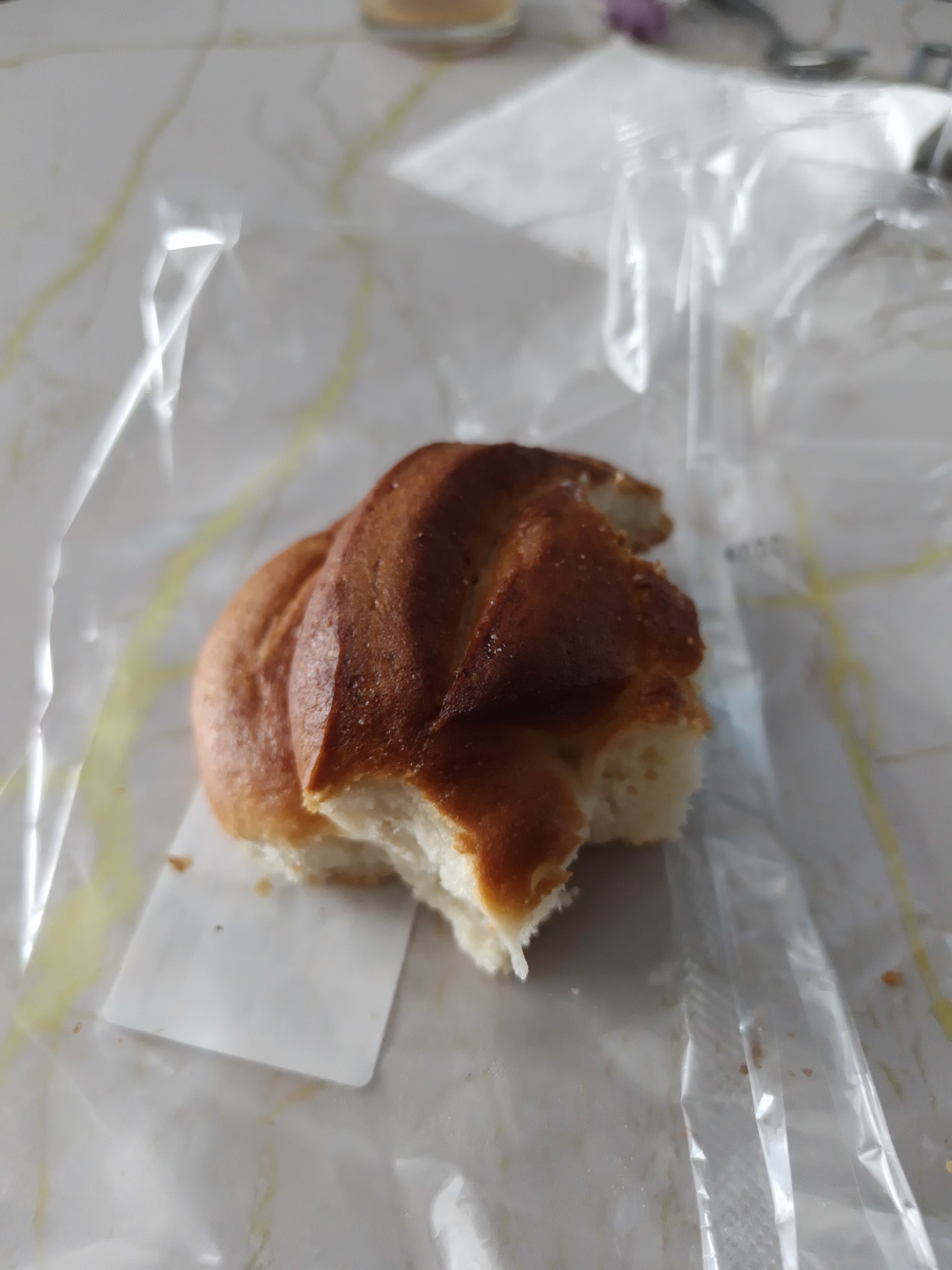 Small sweet bread roll