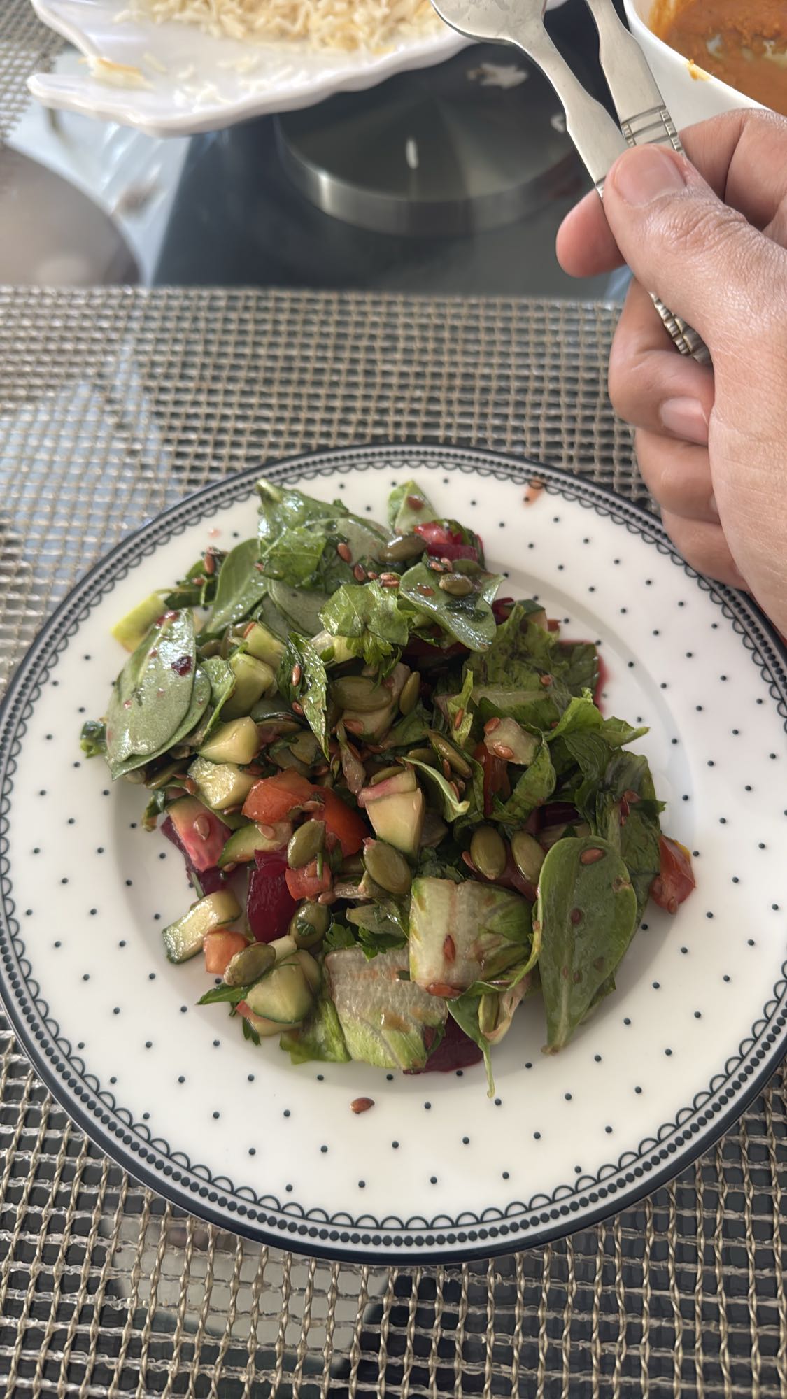 Mixed Veggie Seed Salad