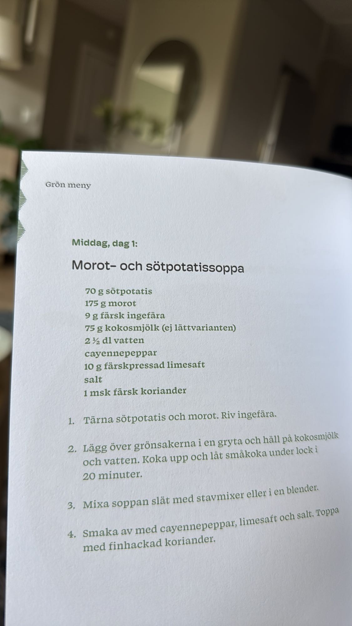 Morot- och sötpotatissoppa