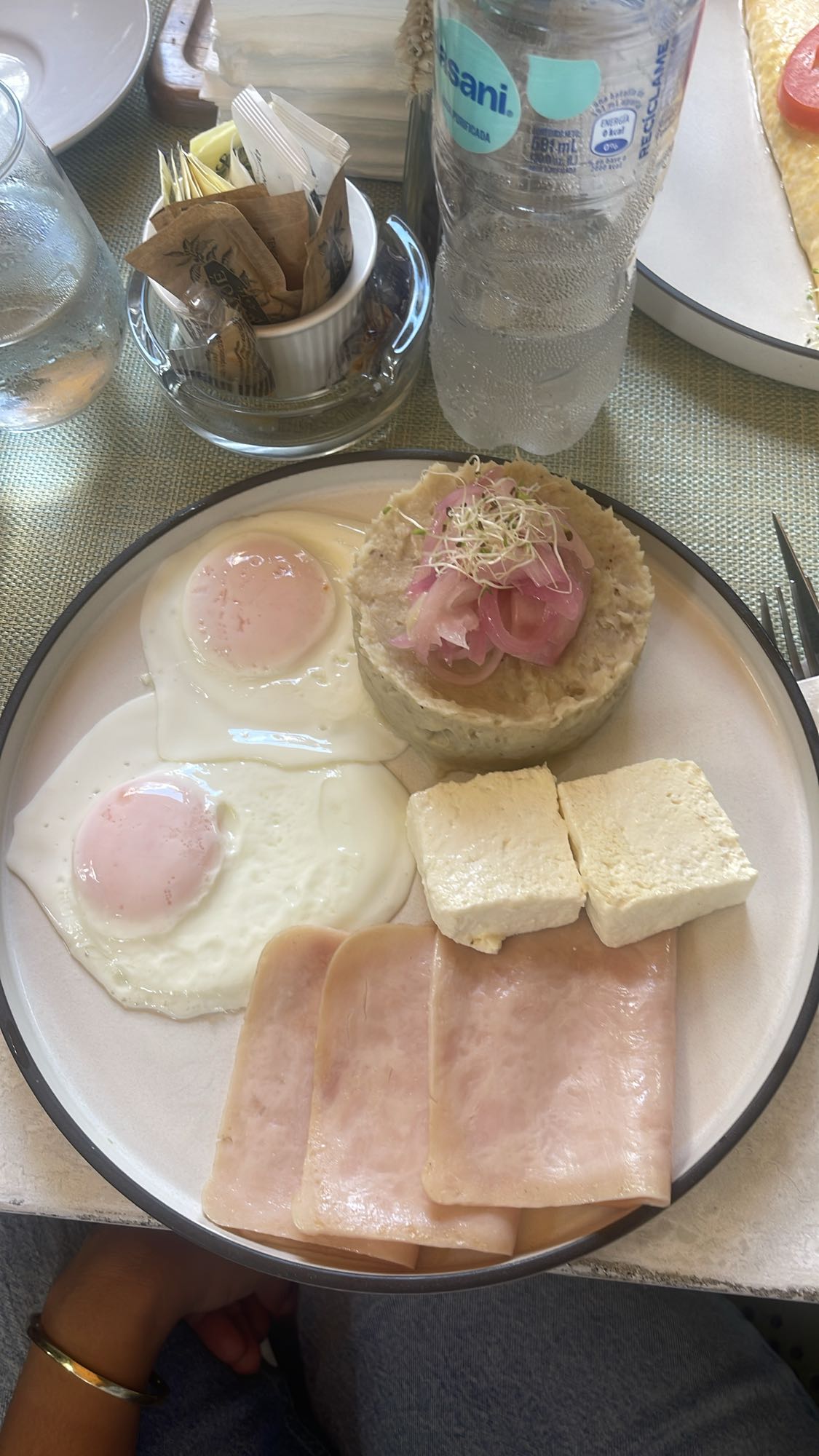 Desayuno proteico variado