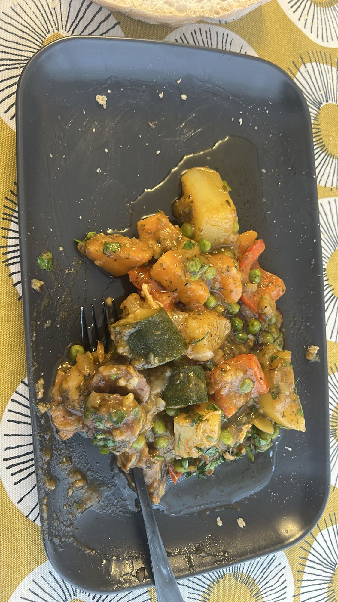 Vegetable Stew with Chicken