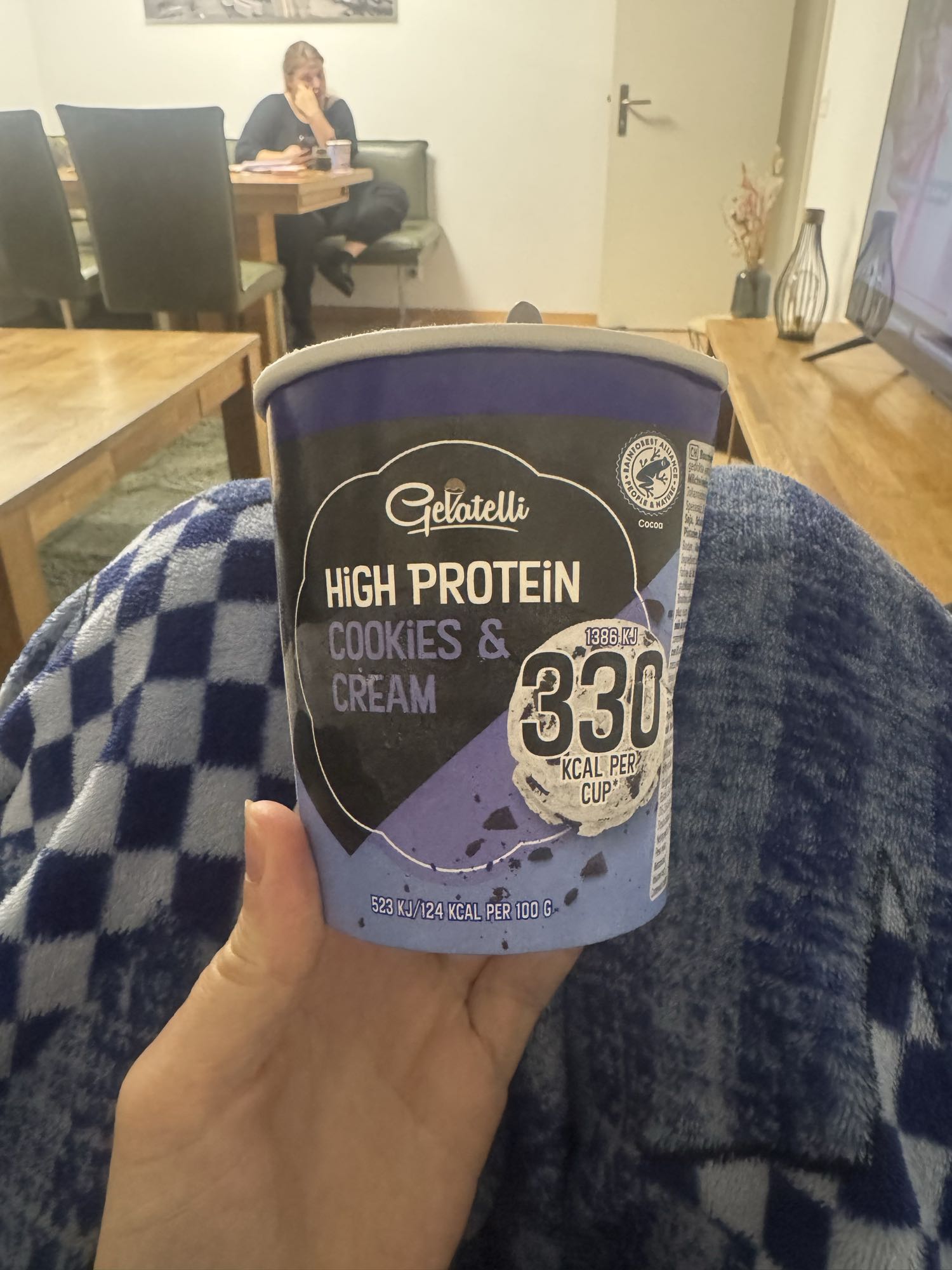 High Protein Cookies & Cream