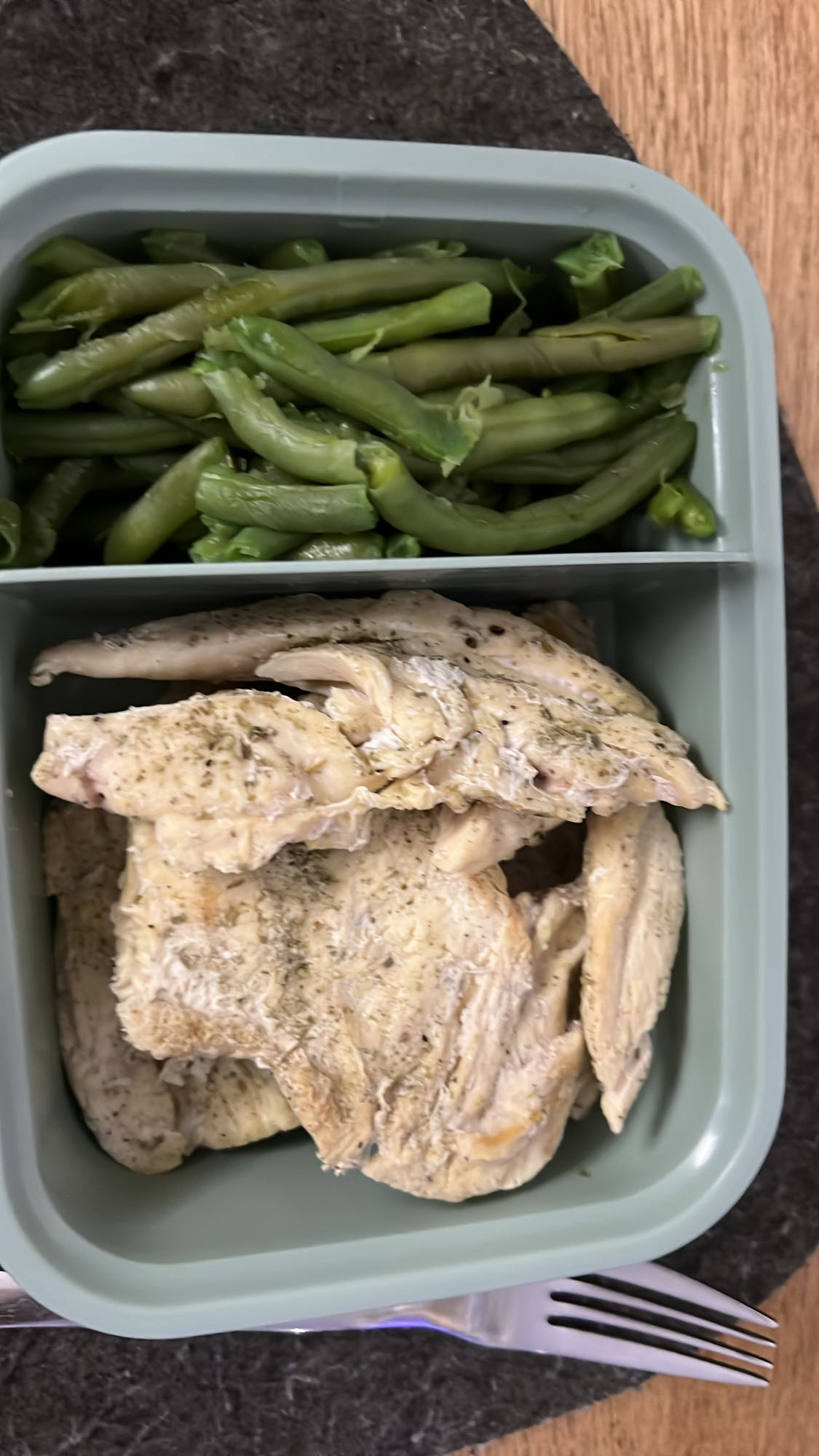 Tavuk ve Yeşil Fasulye