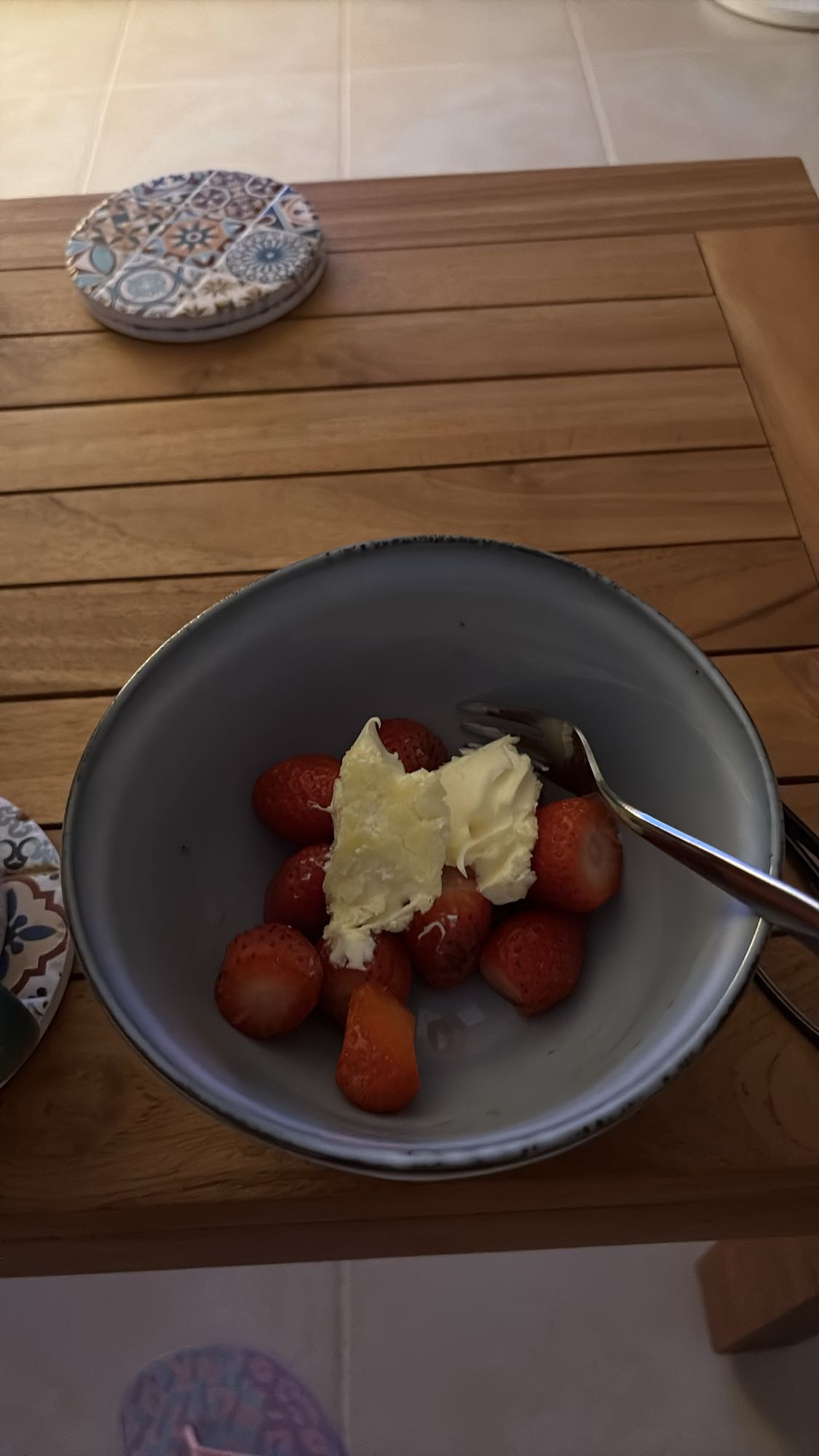 Strawberries with Cream