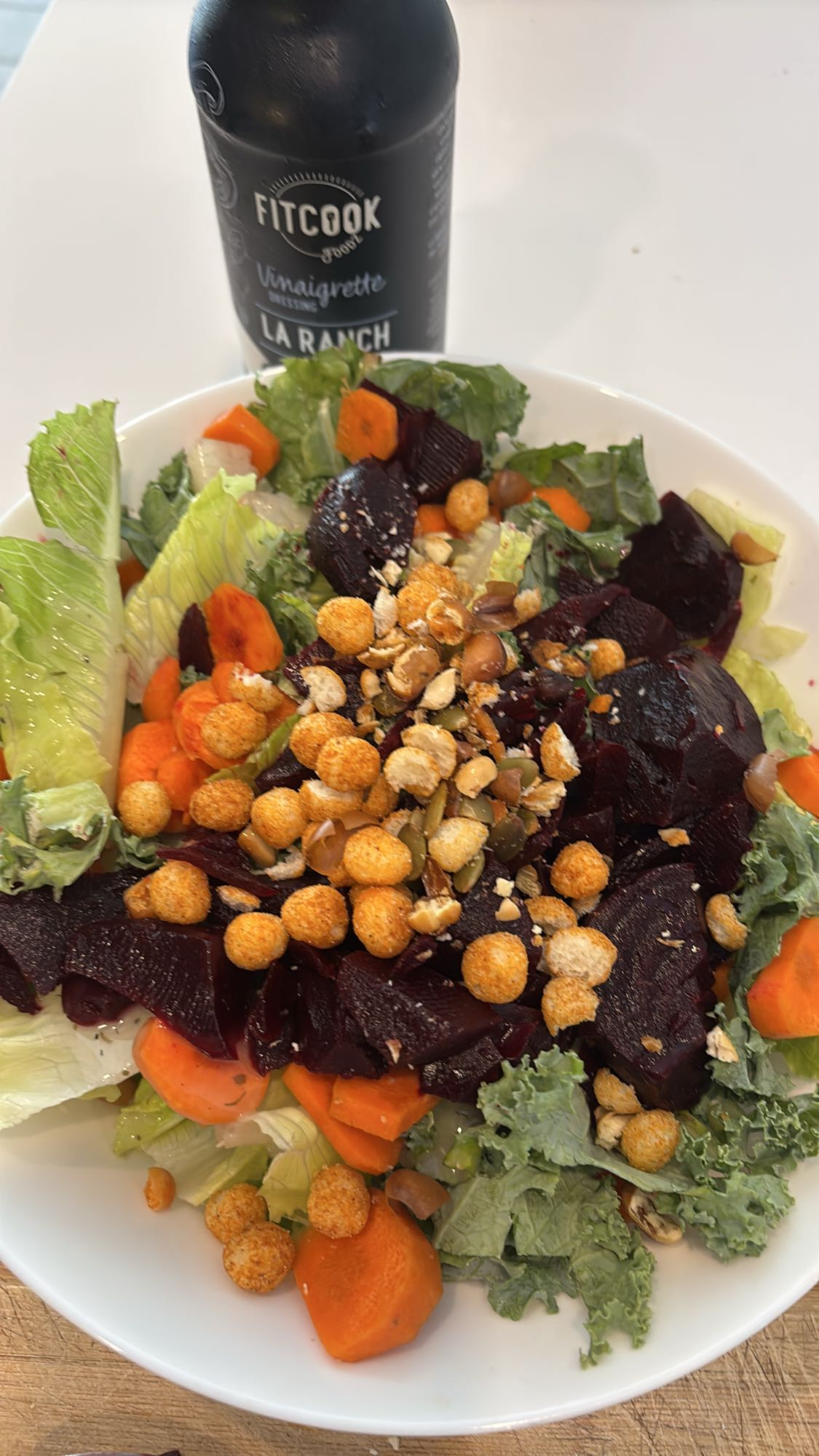 Salade croquante santé