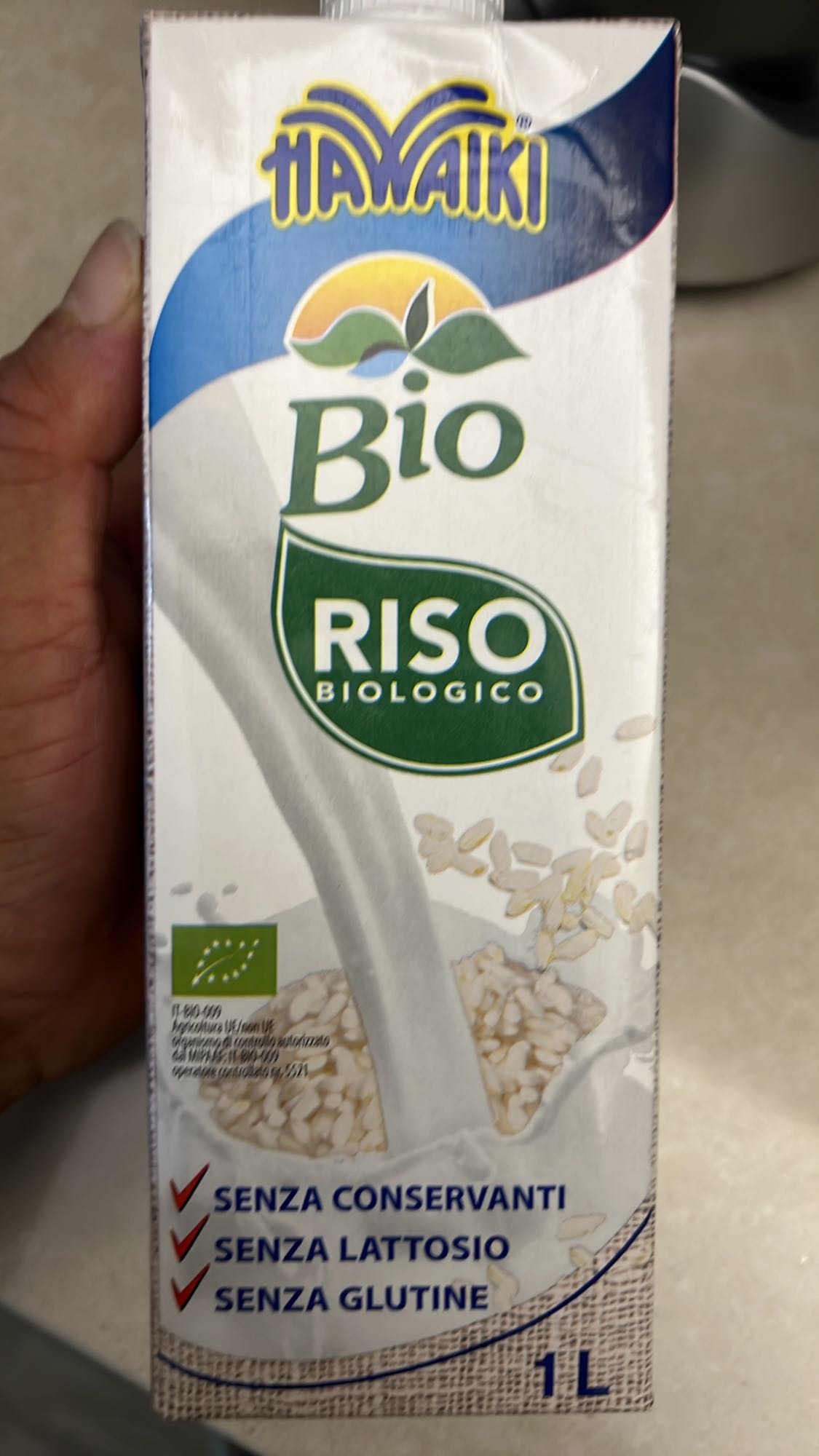 Latte di riso bio