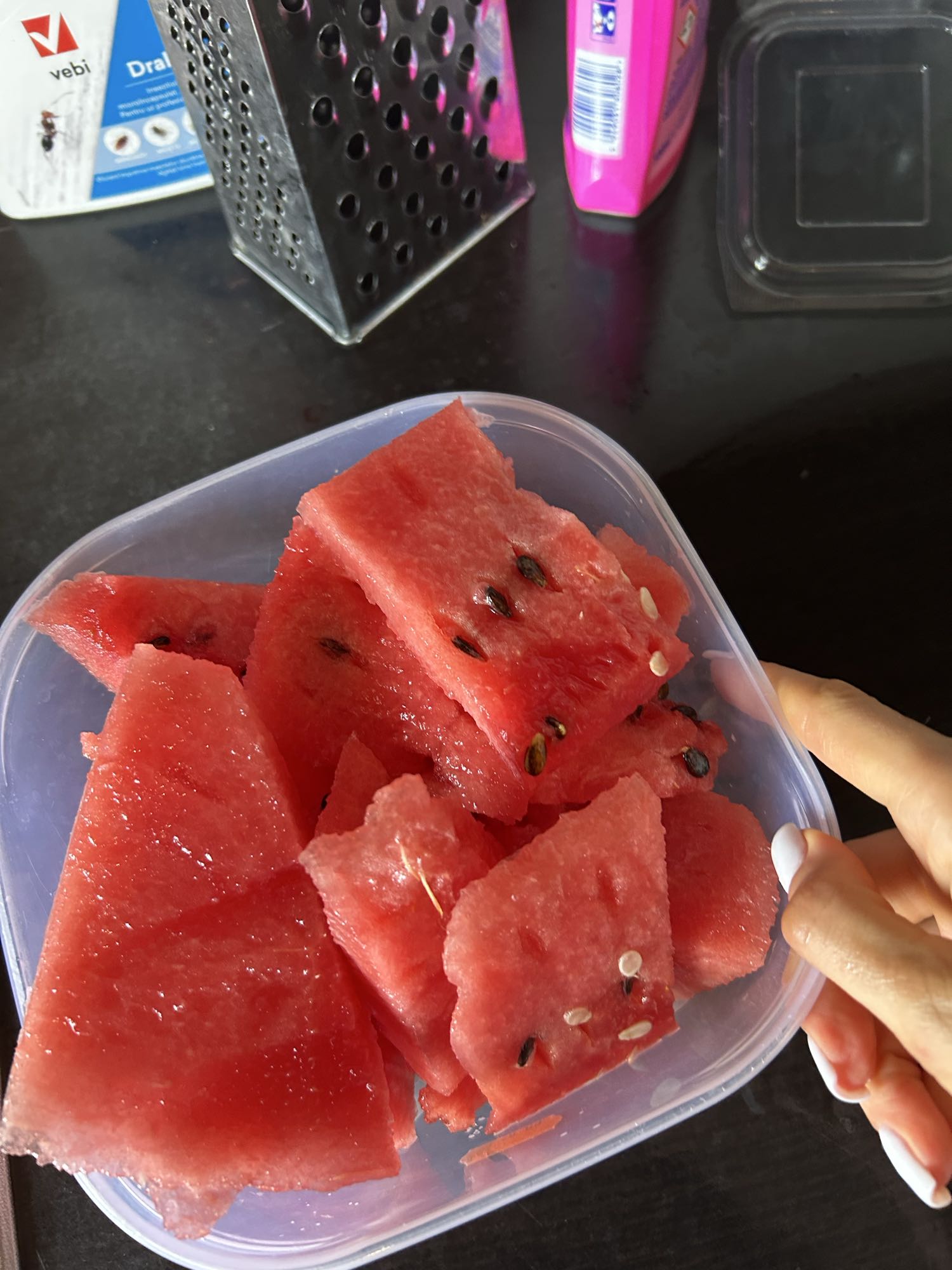 Felii de pepene roșu