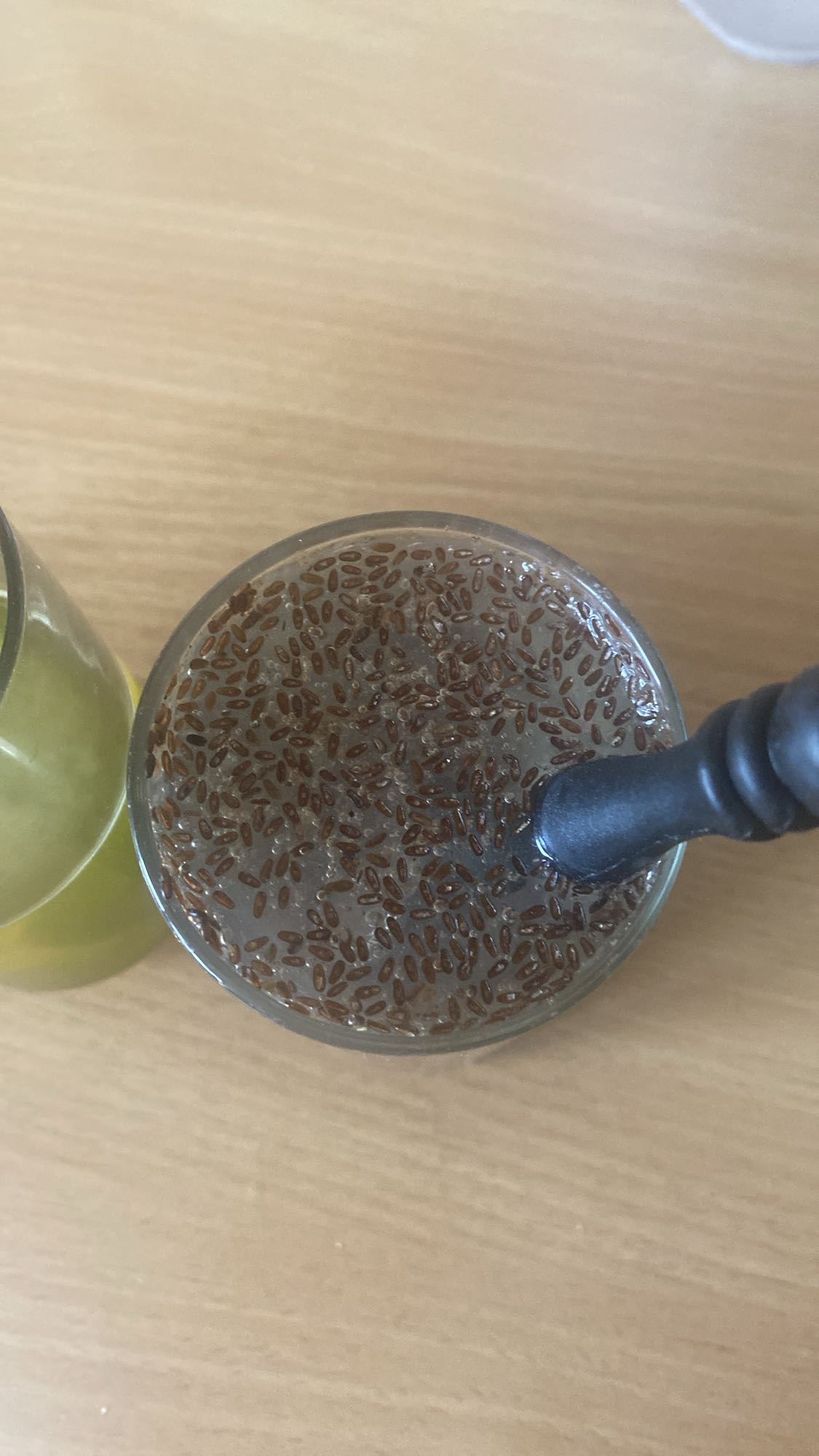 napój z siemieniem lnianym