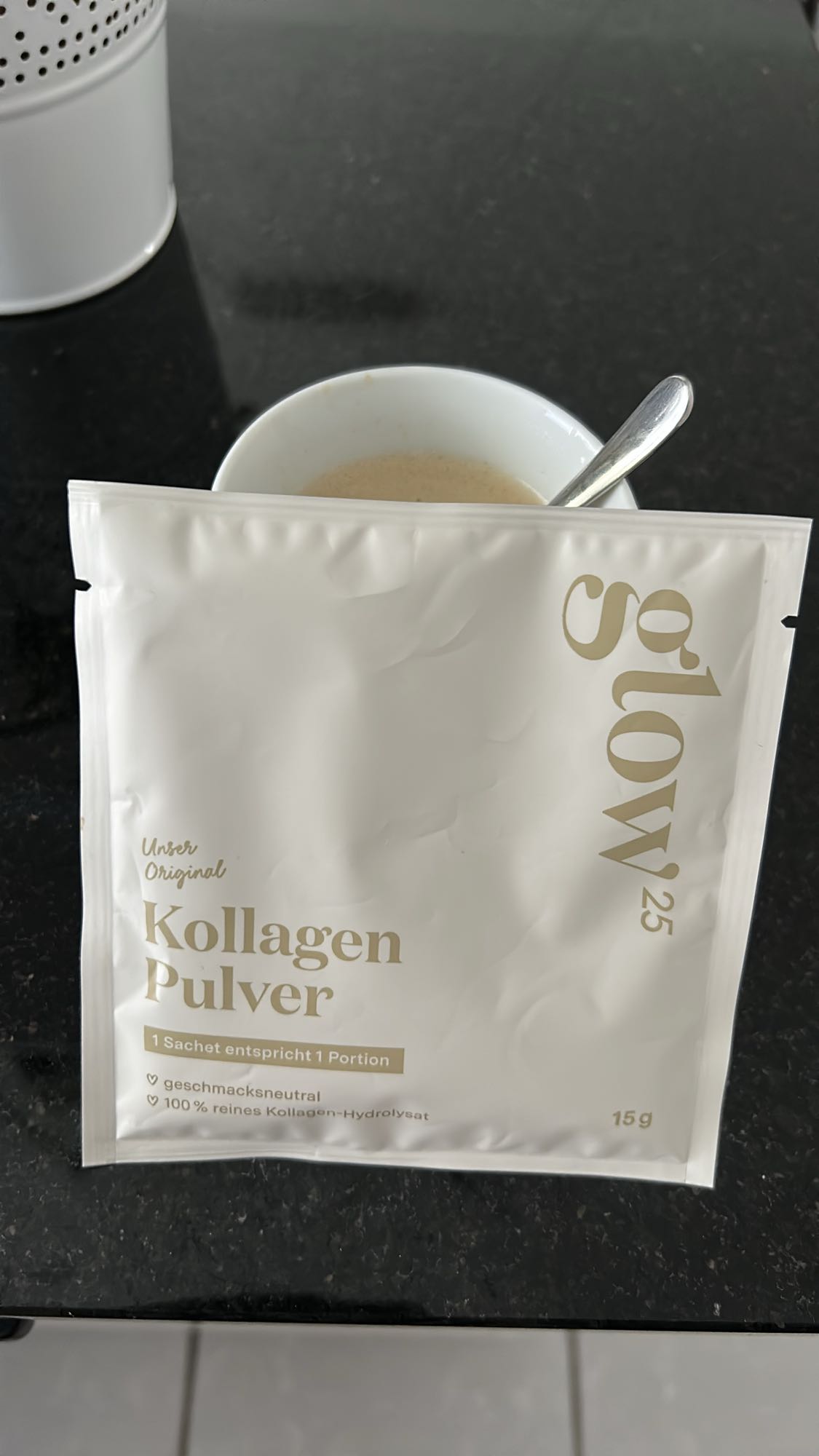 Kollagen Pulver Getränk