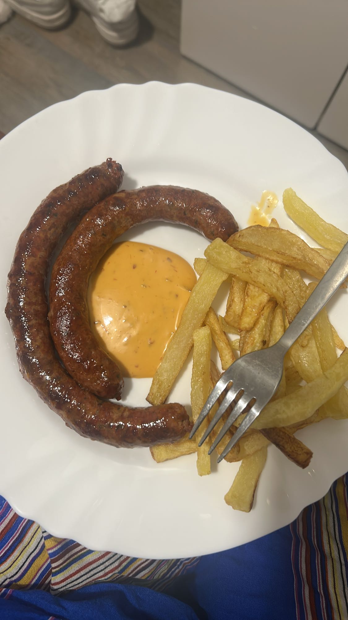 Saucisses et frites