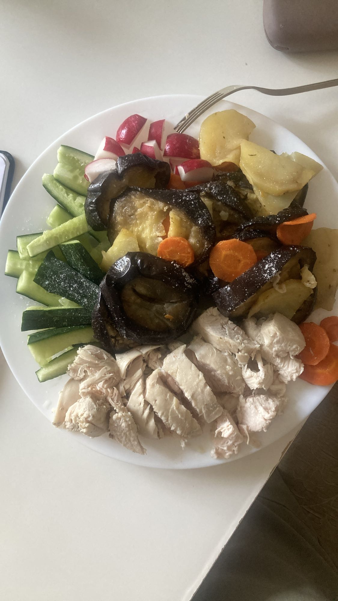 Chicken Veggie Plate