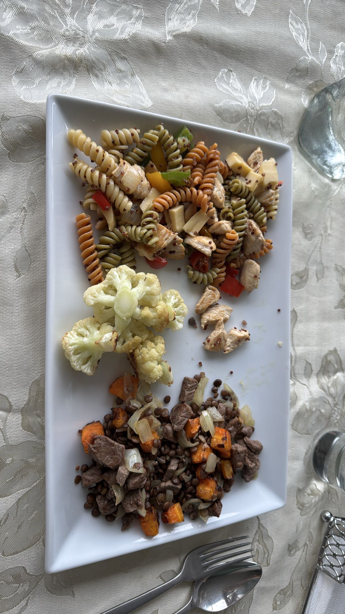 Plato mixto saludable