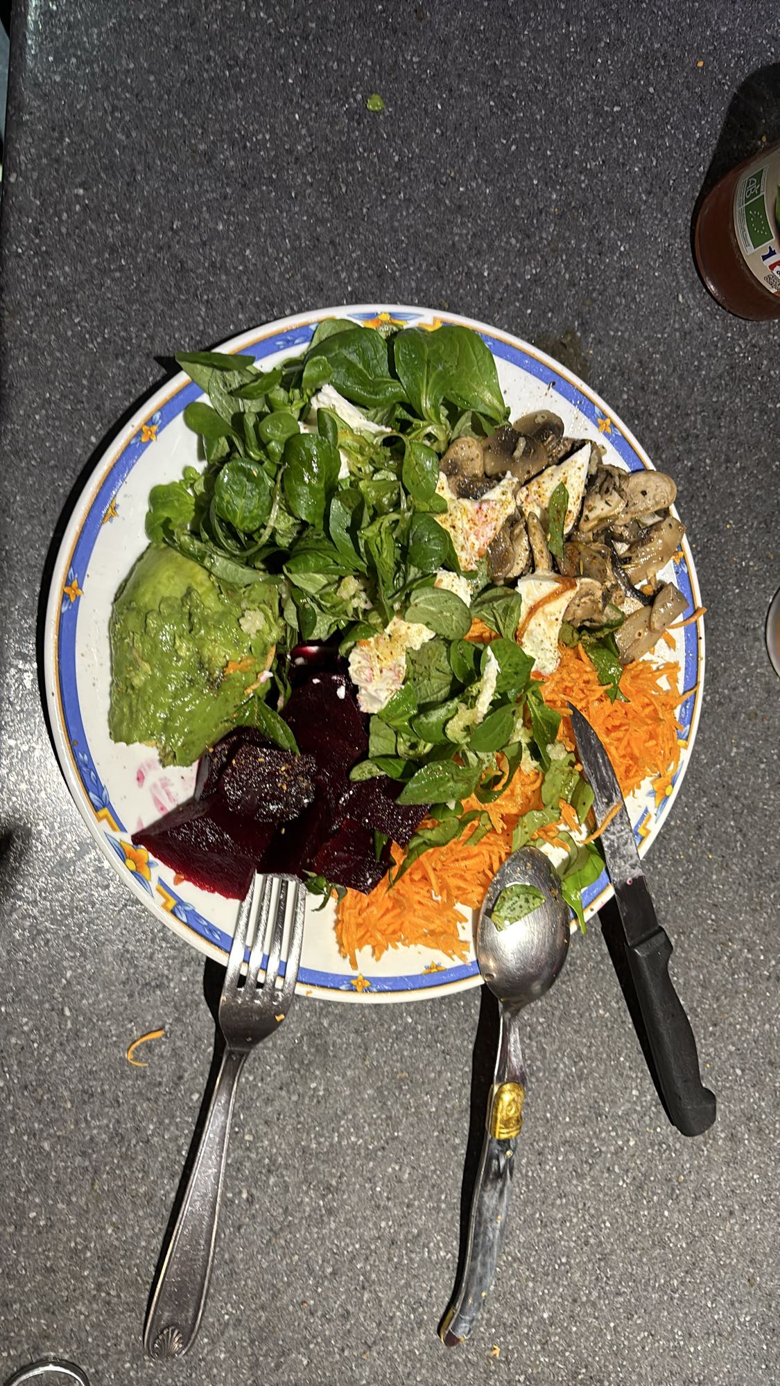 Salade fraîcheur légumes