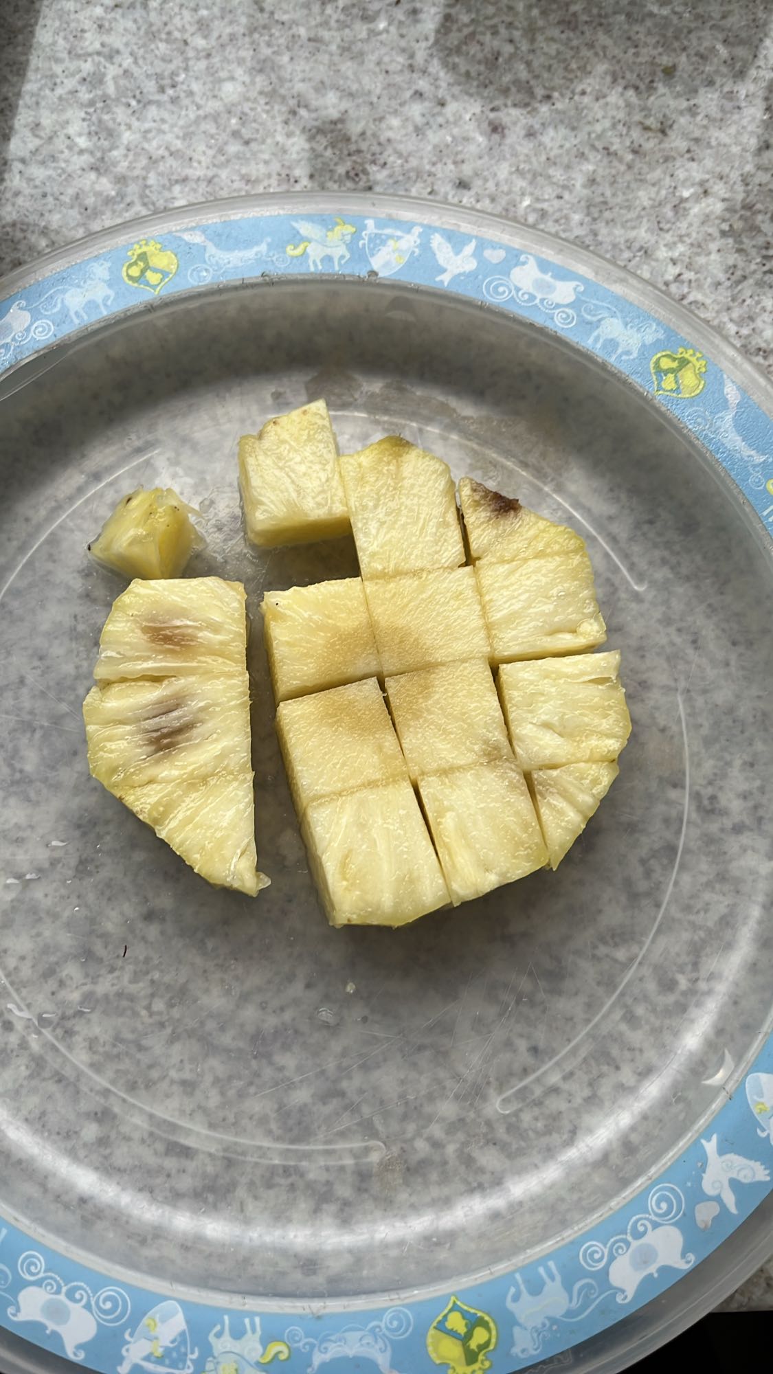 piña en trozos