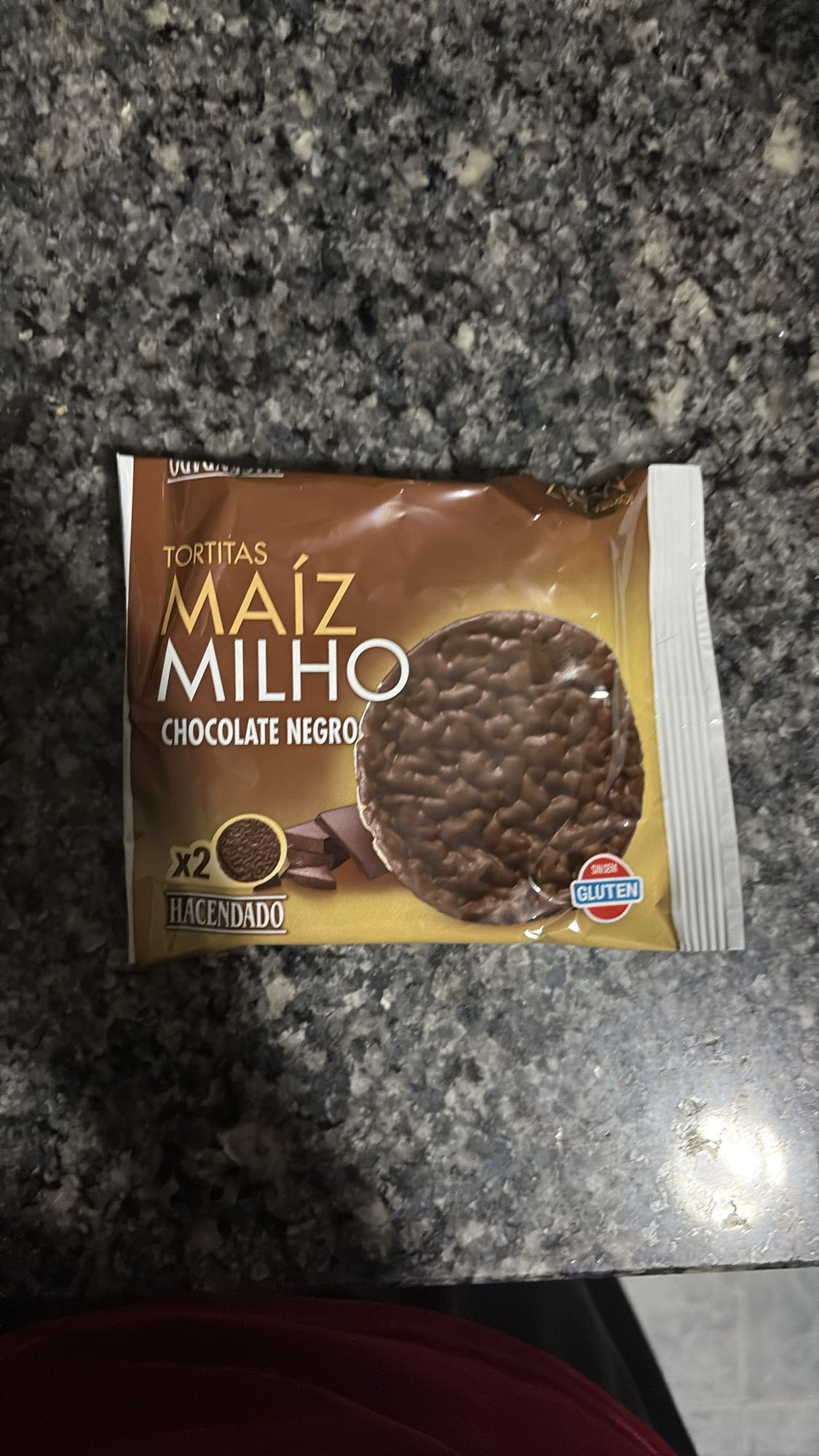 Tortitas maíz chocolate