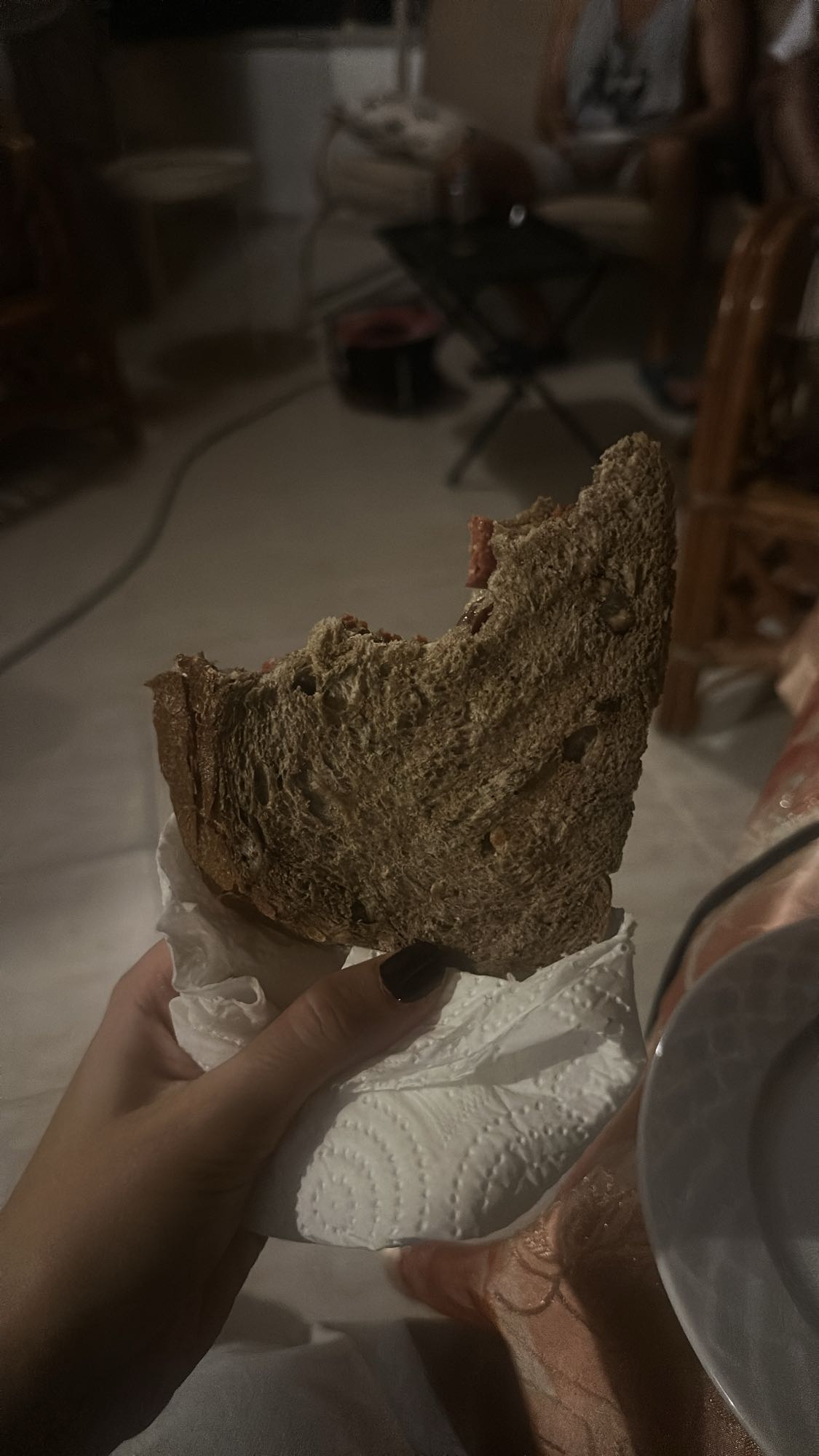 Whole Grain Meat Sandwich