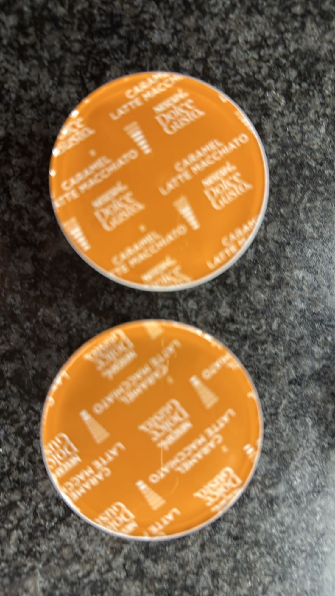 Caramel latte macchiato