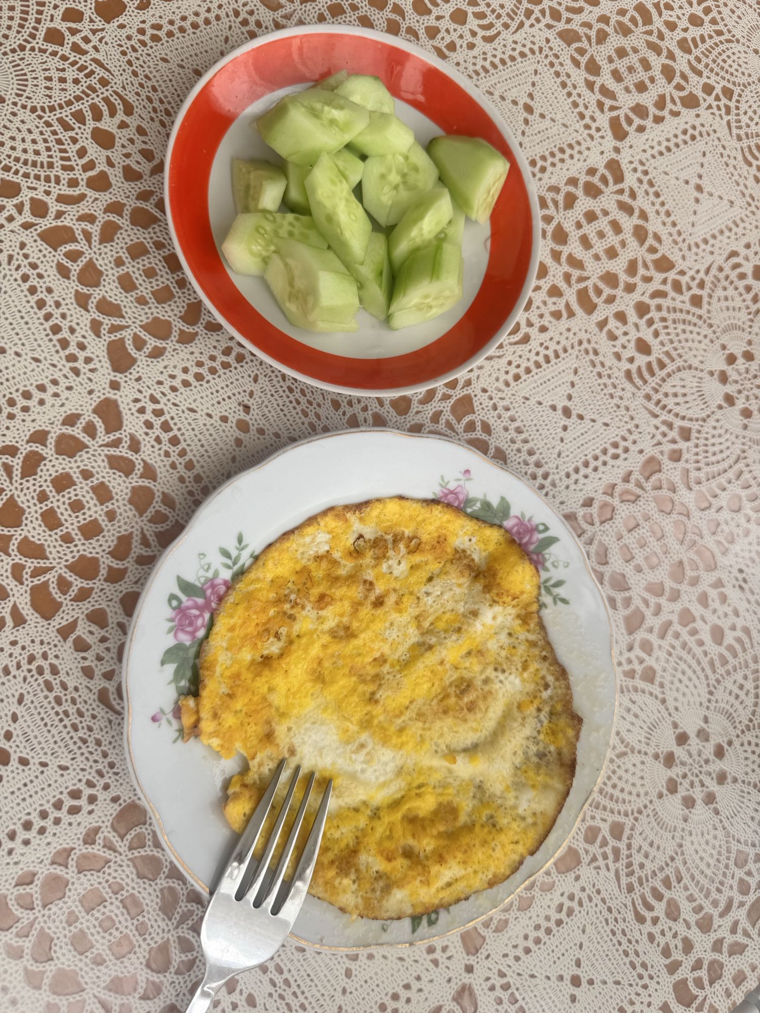 Yumurta ve salatalık