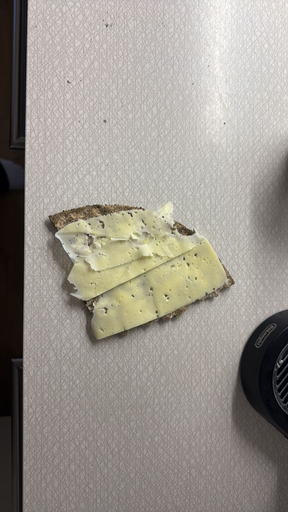 Knäckebröd med ost