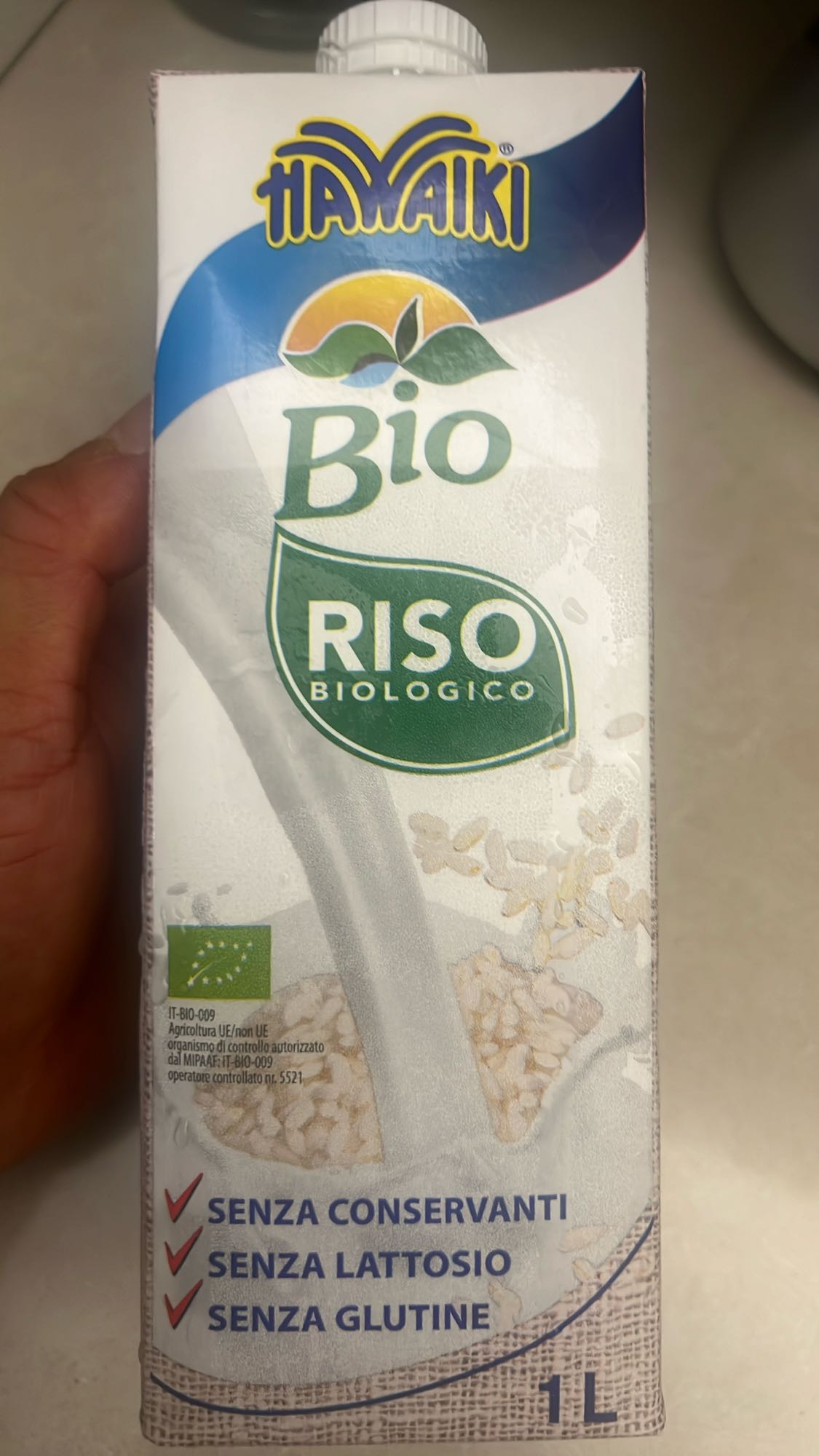 Latte di riso bio