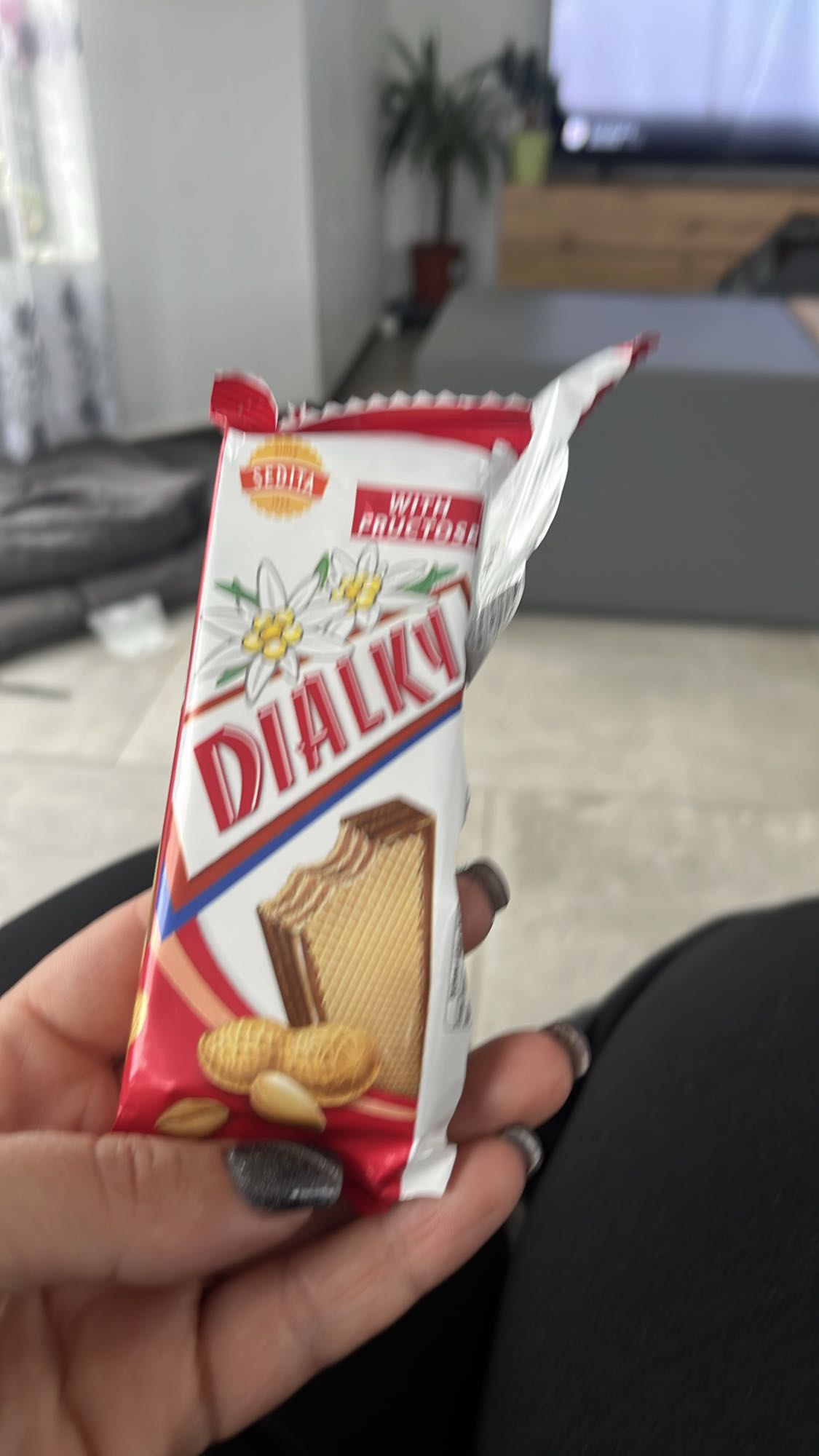 Napolitană cu arahide