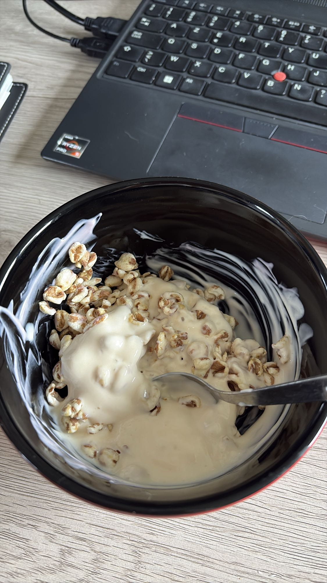 Yaourt et céréales