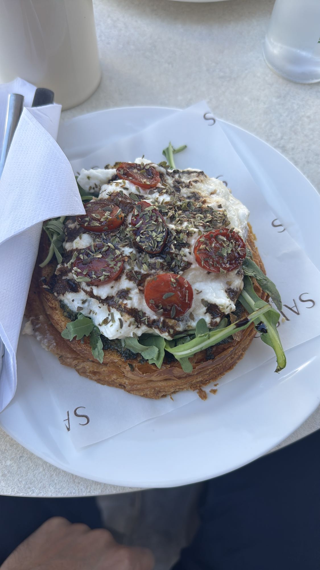 Savory Croissant Toast