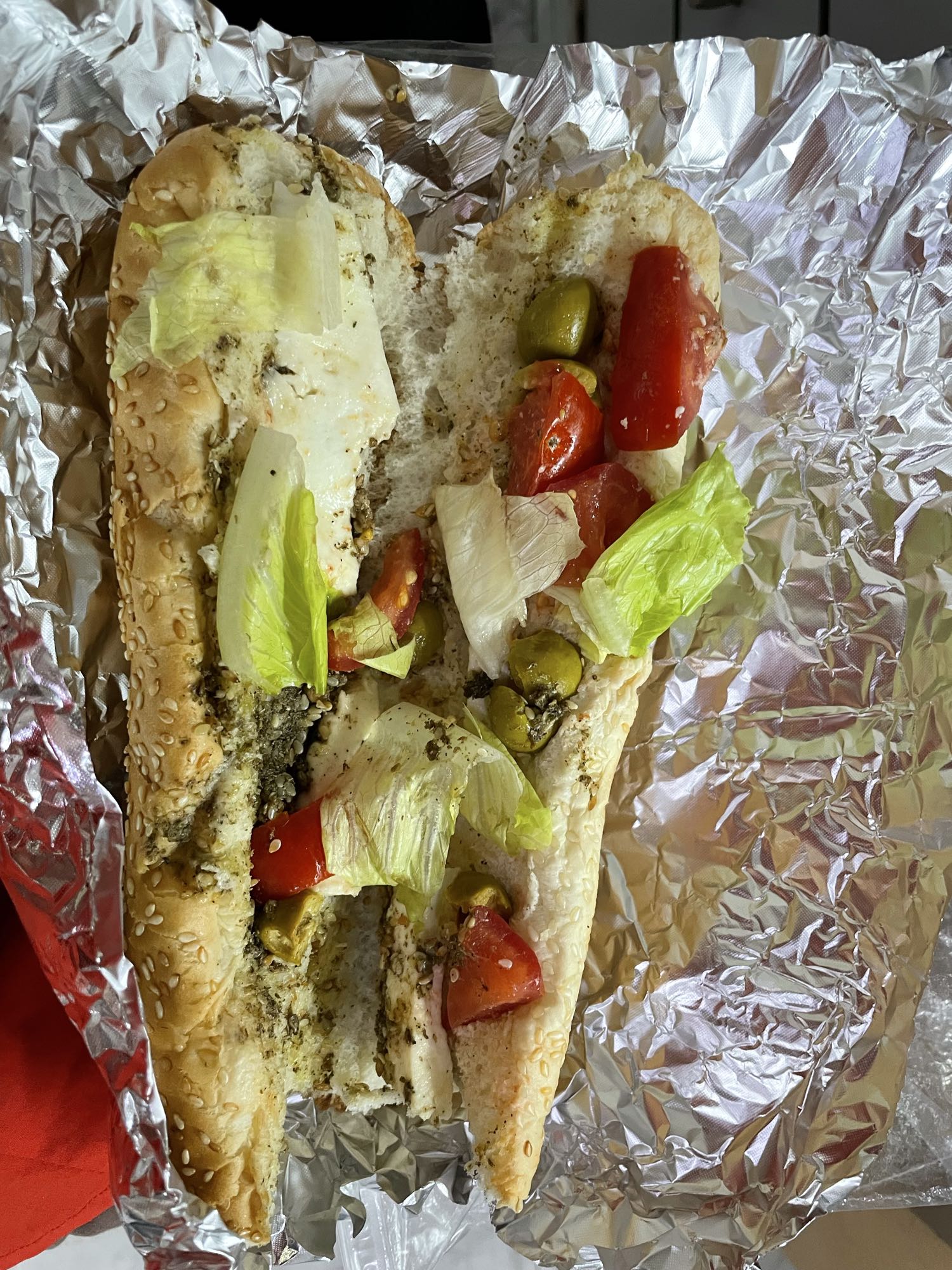 Mediterranean Veggie Sub