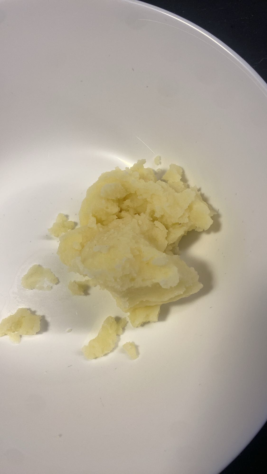 Potatismos liten portion