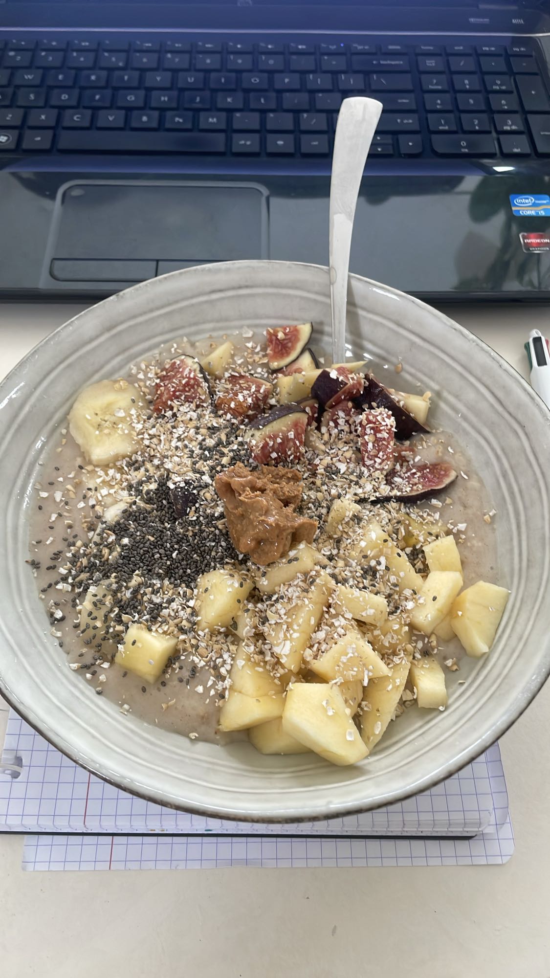 Havermout fruit bowl