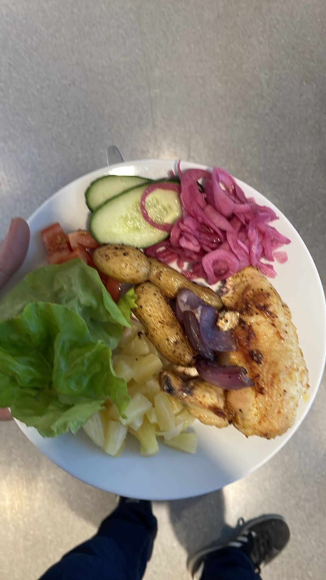 Kyckling med grönsaker