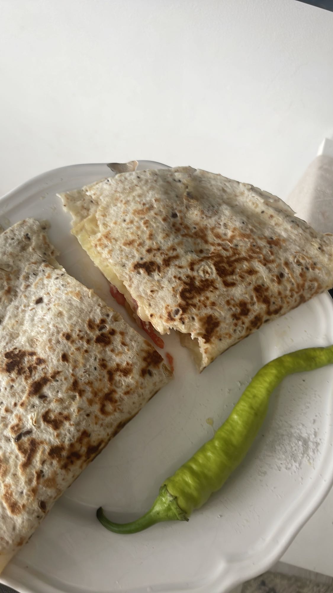 Quesadilla cu legume