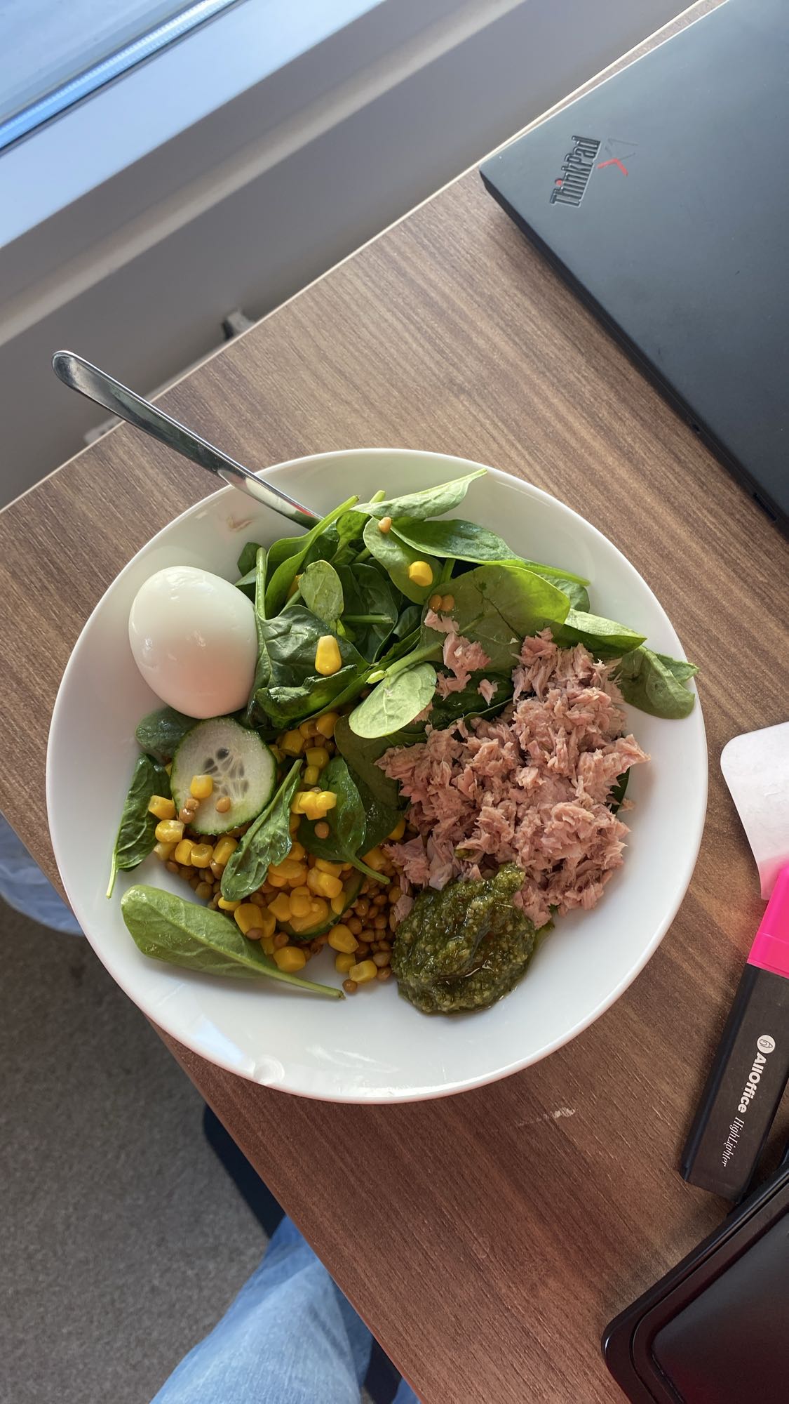 Tonfisksallad med ägg