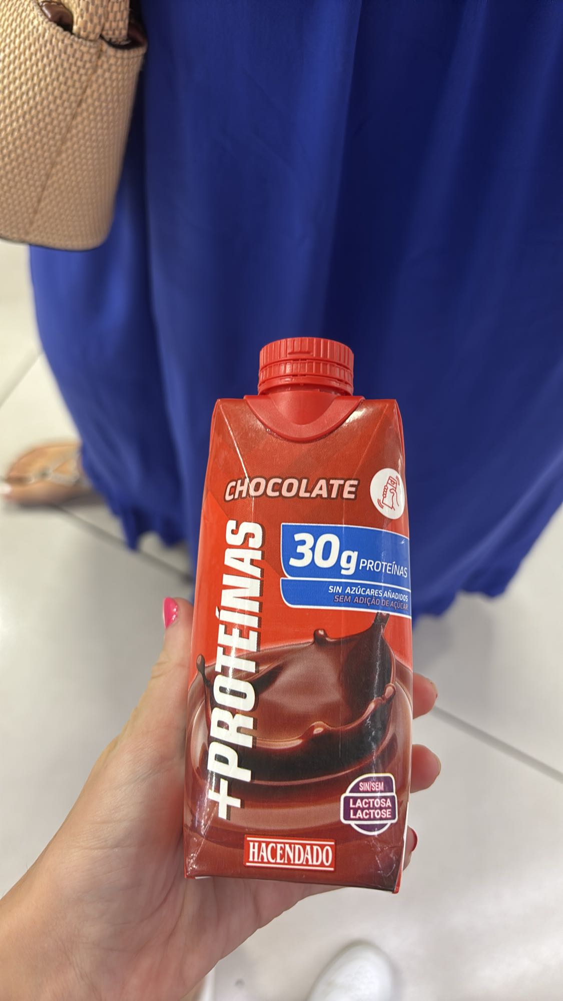 batido chocolate proteínas